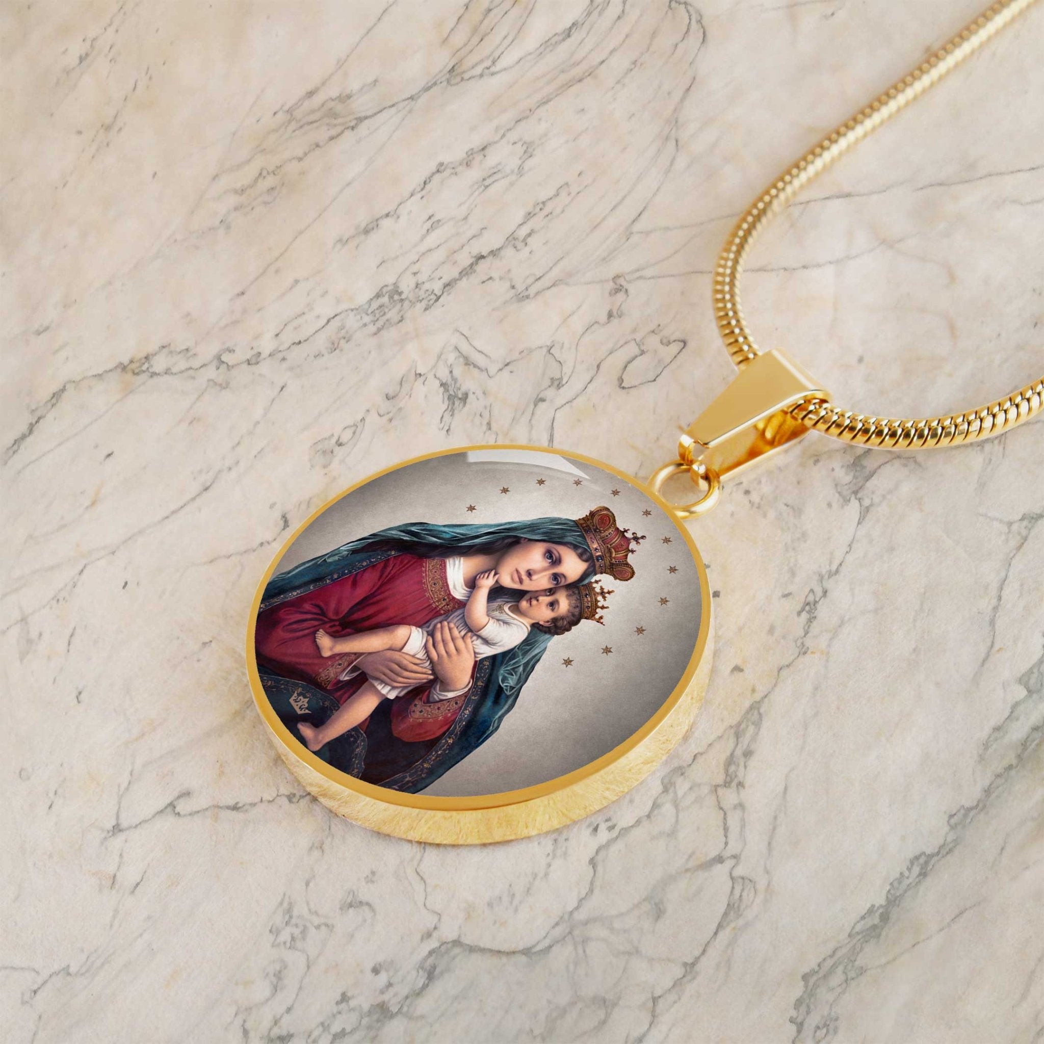 Divine King and Queen Pendant Necklace - VENXARA®