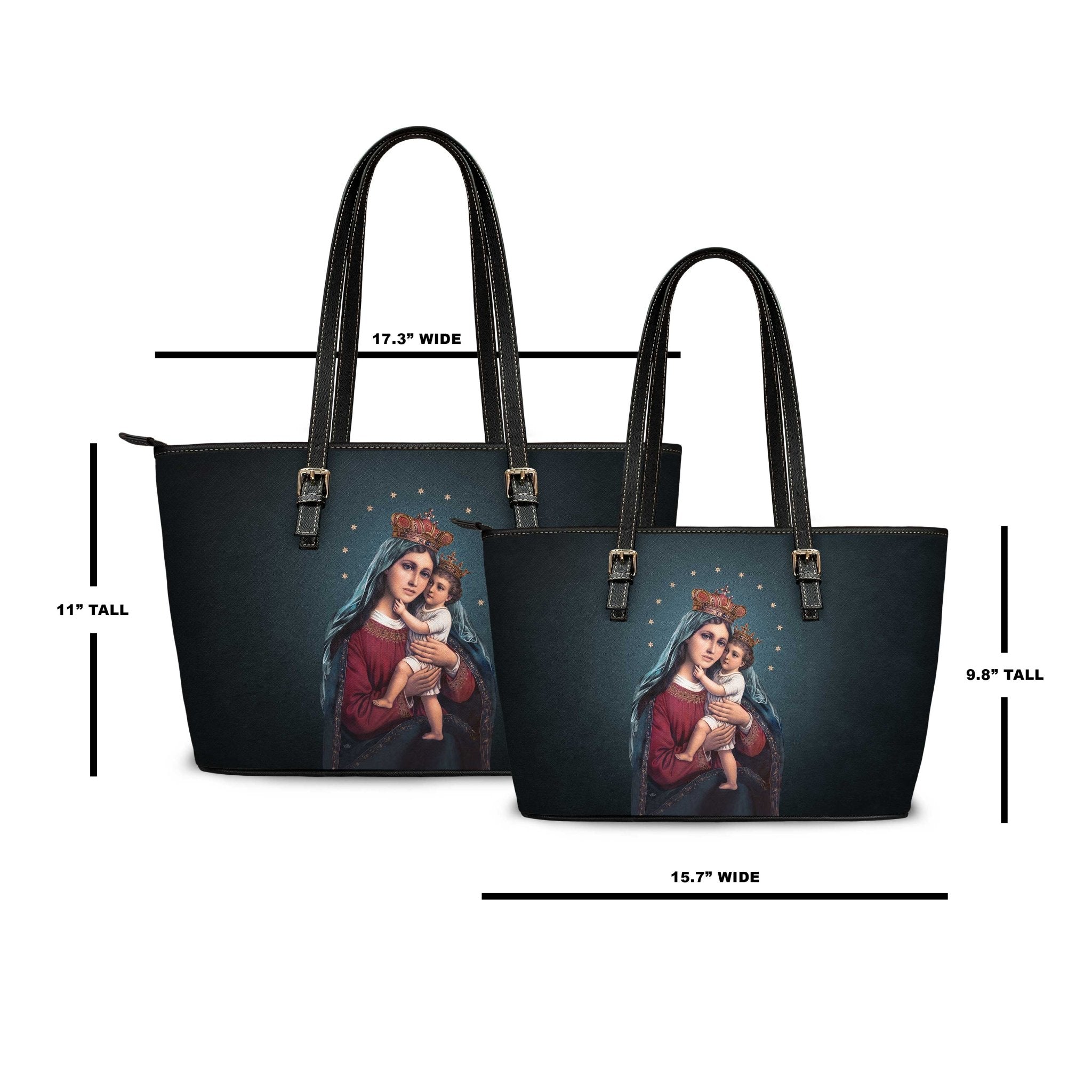 Divine King and Queen Tote Bag (Midnight Blue) - VENXARA®