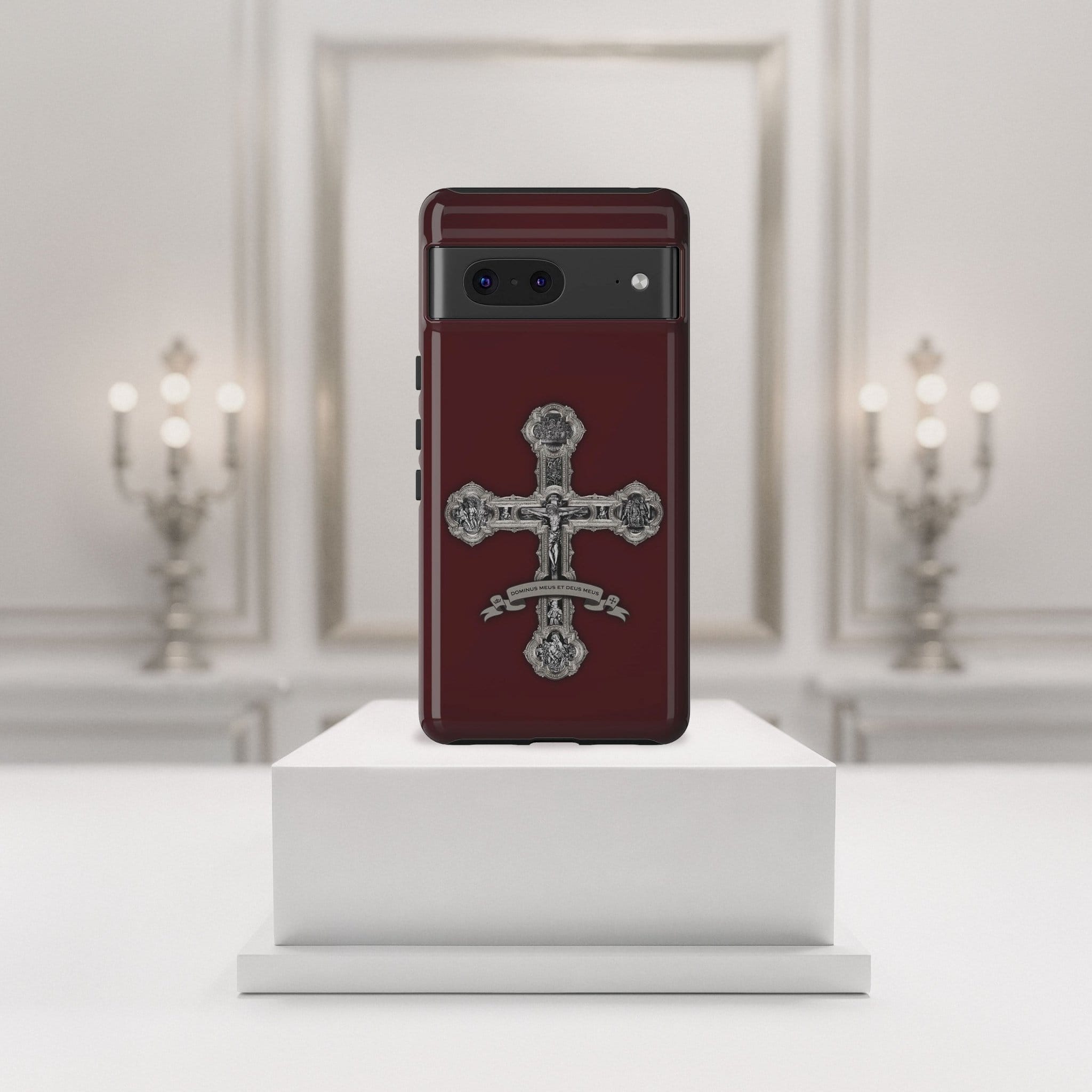 Divinity Hard Phone Case (Cardinal Red) Copyright VENXARA