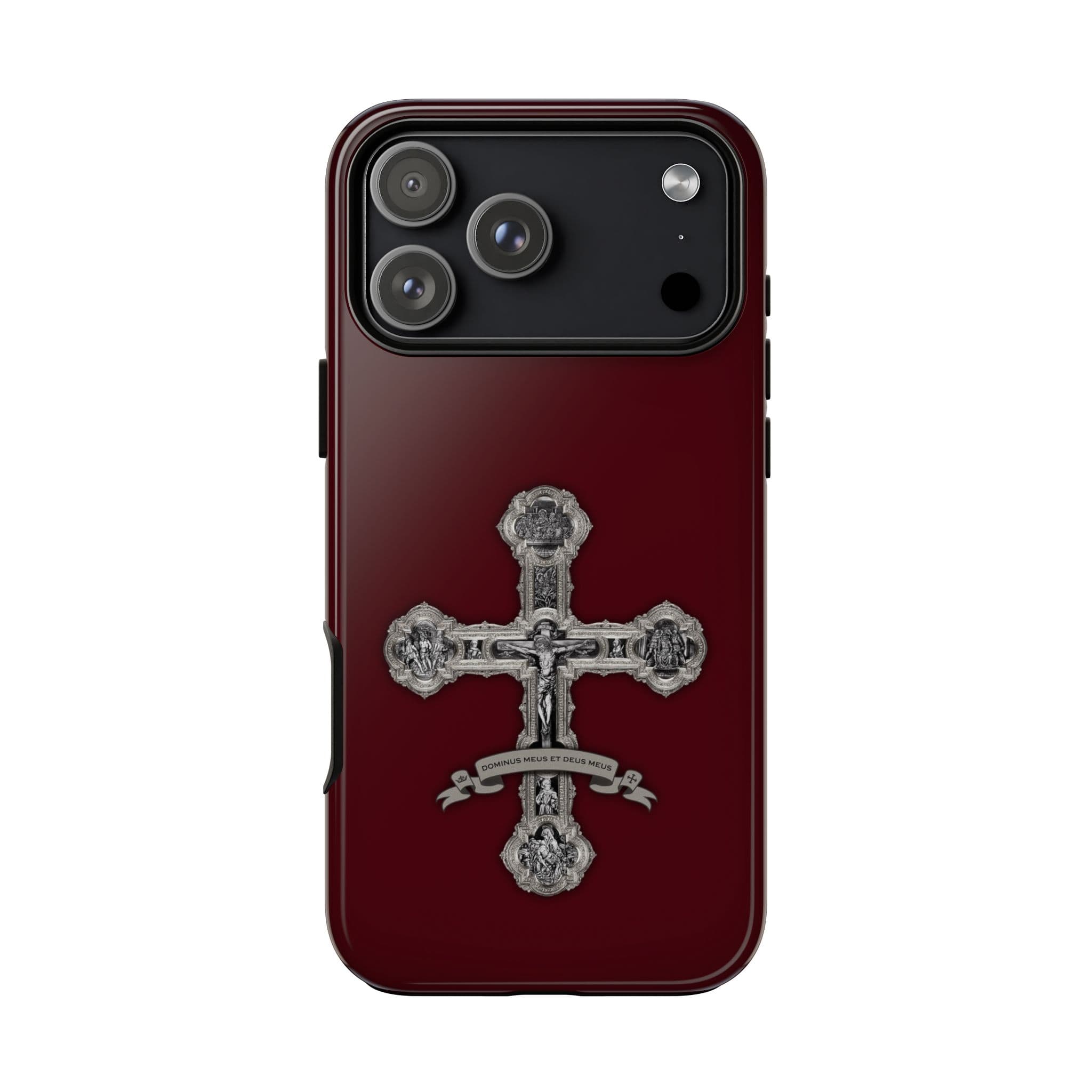 Divinity Hard Phone Case (Cardinal Red) Copyright VENXARA