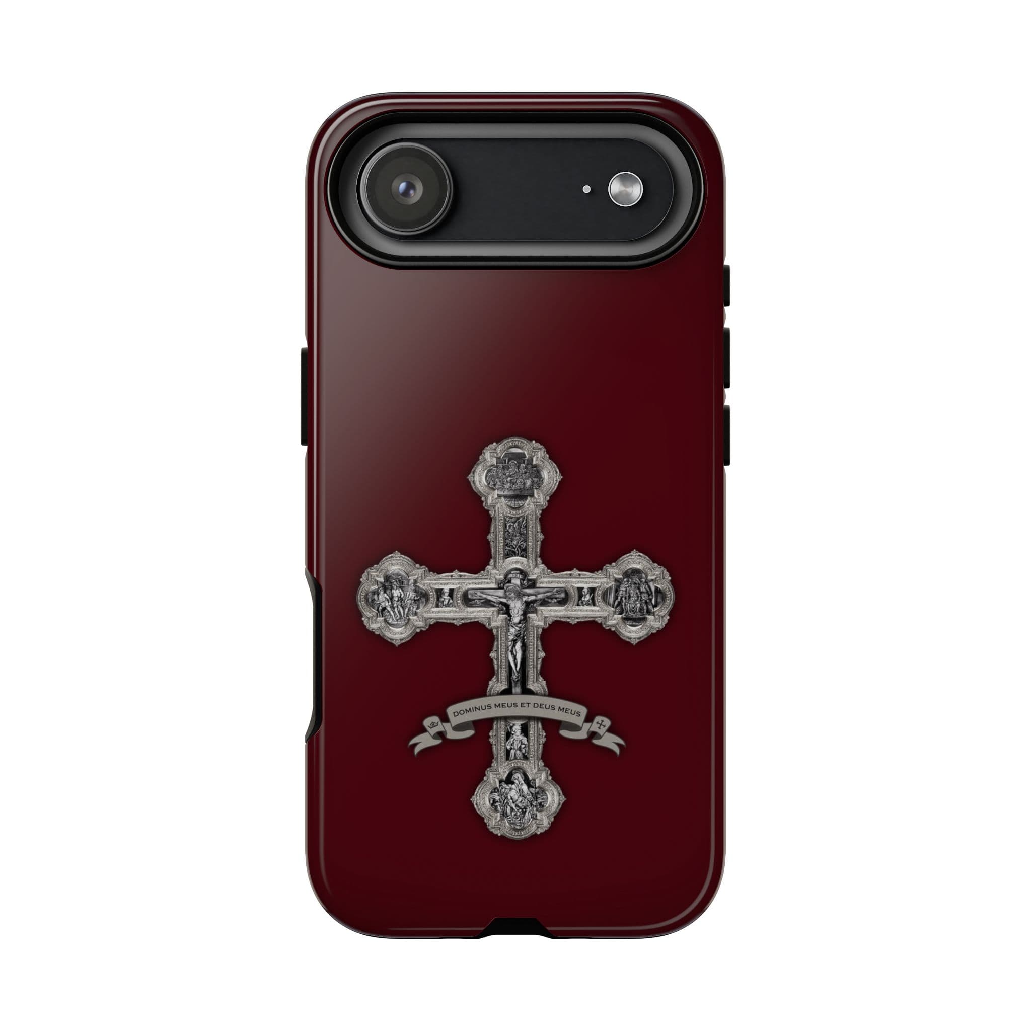Divinity Hard Phone Case (Cardinal Red) Copyright VENXARA