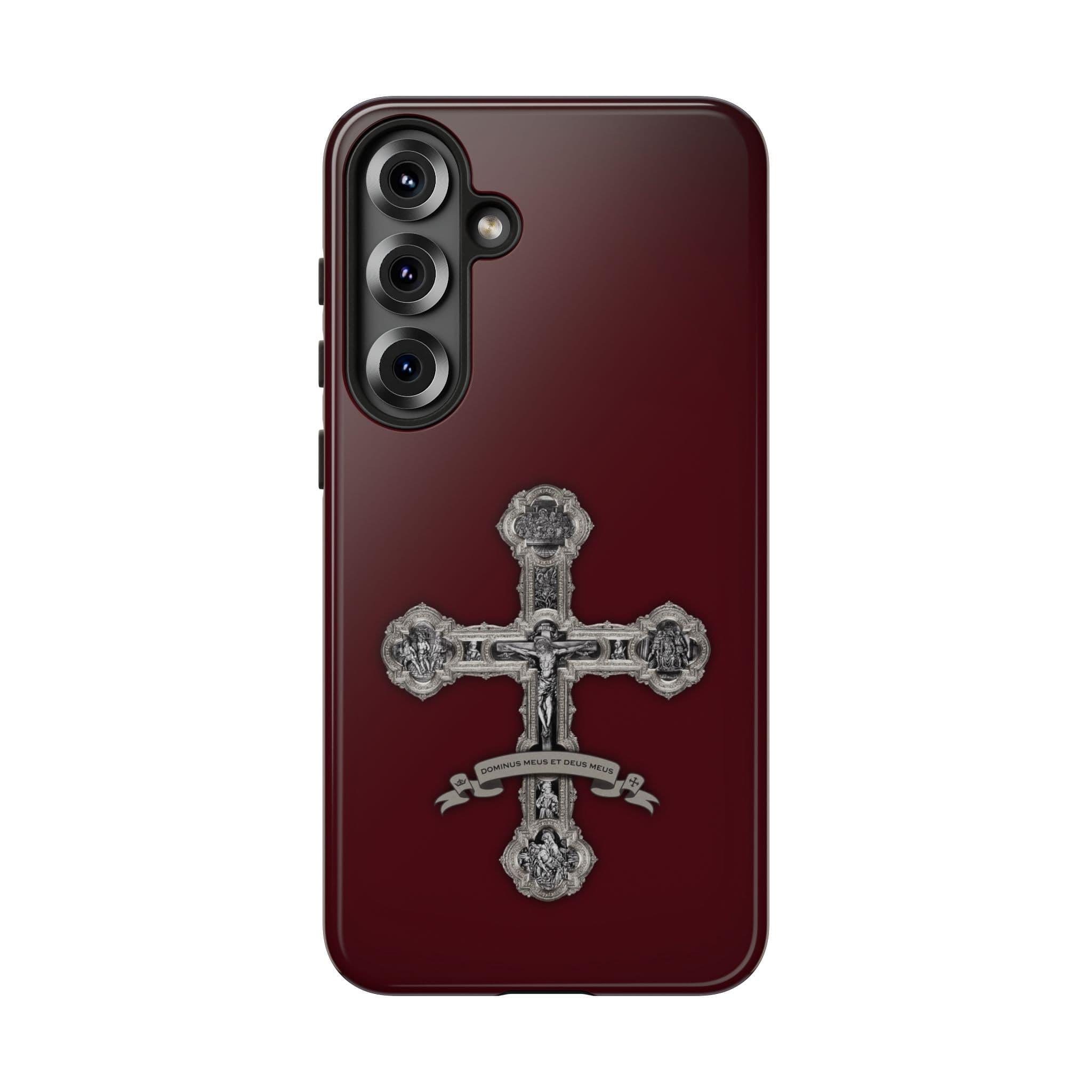 Divinity Hard Phone Case (Cardinal Red) Copyright VENXARA