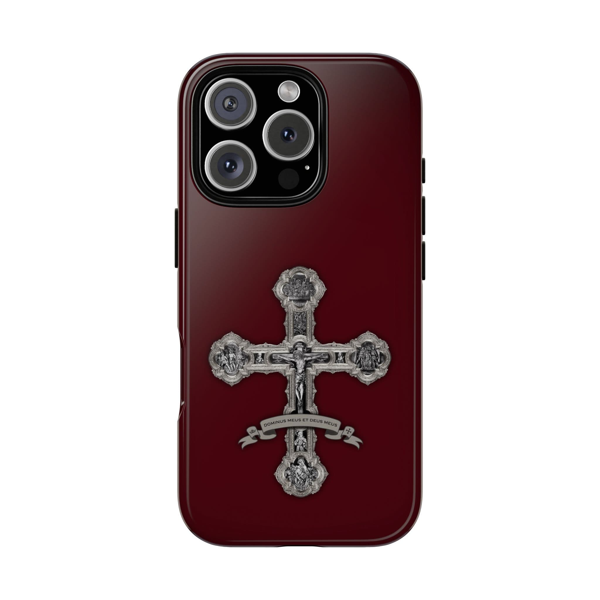 Divinity Hard Phone Case (Cardinal Red) Copyright VENXARA