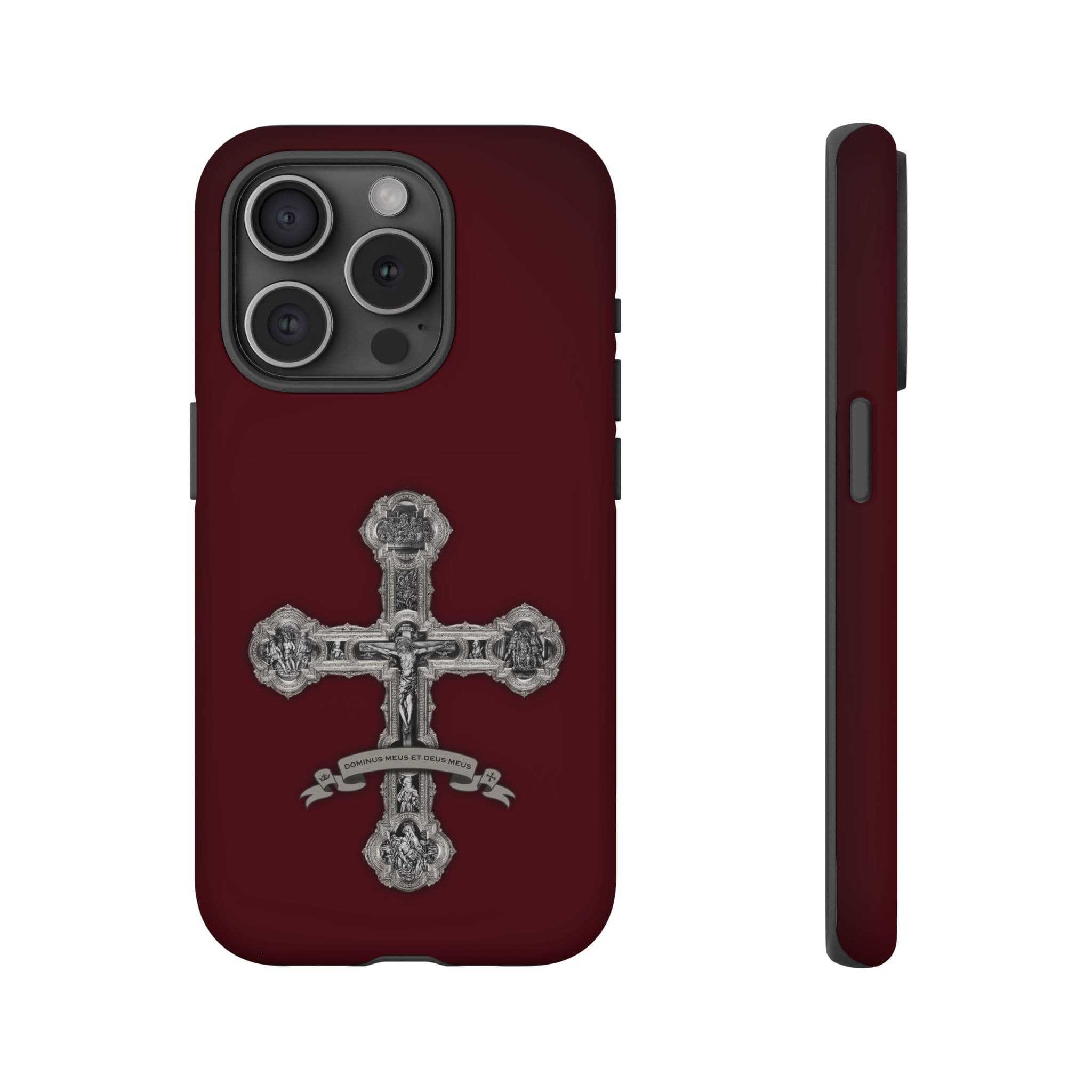 Divinity Hard Phone Case (Cardinal Red) Copyright VENXARA