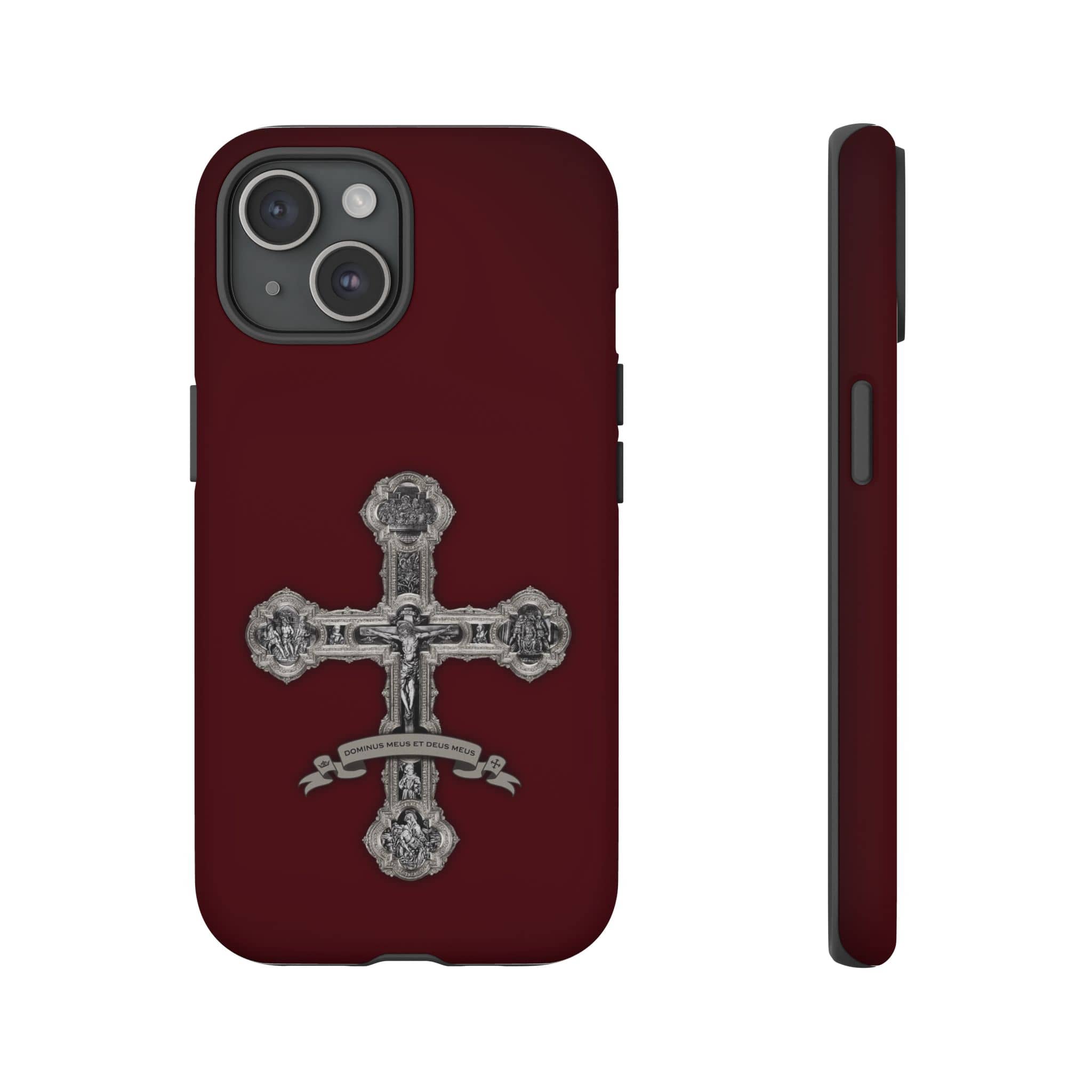 Divinity Hard Phone Case (Cardinal Red) Copyright VENXARA