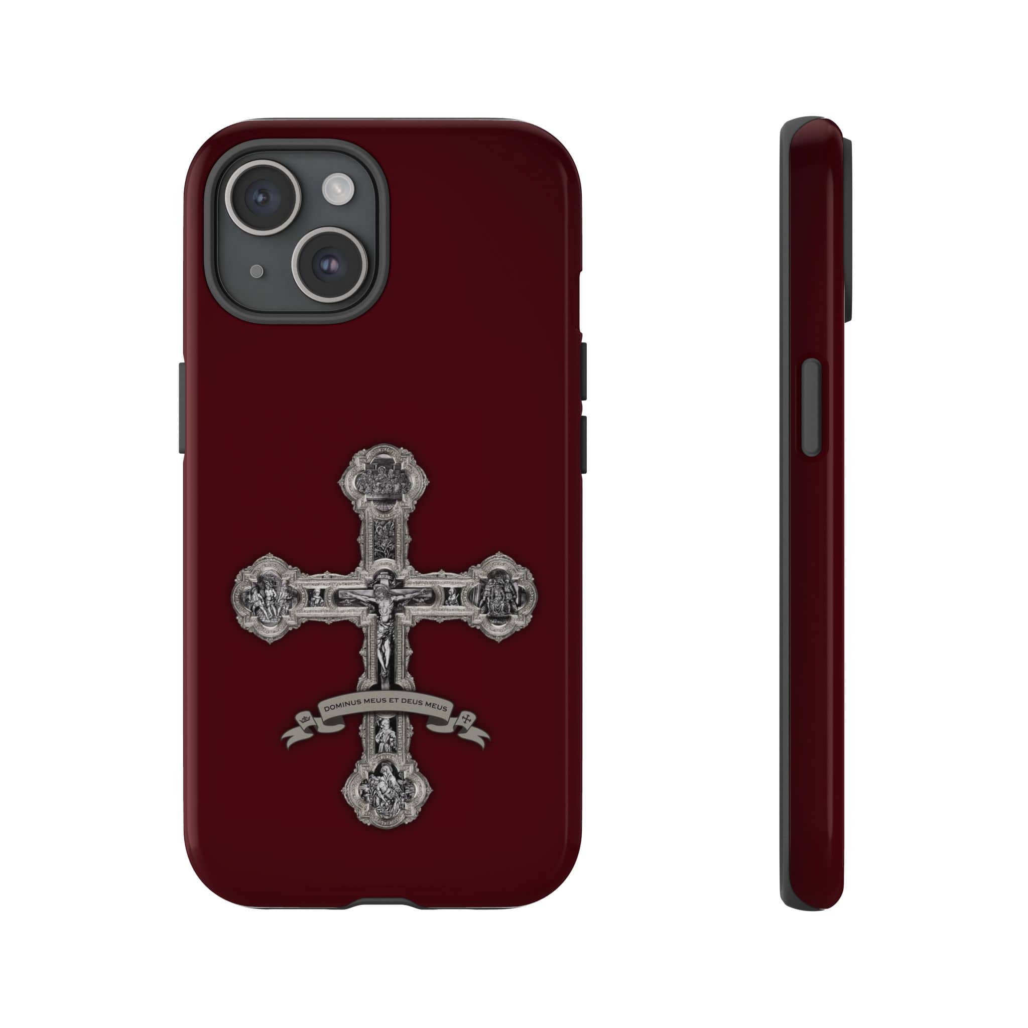 Divinity Hard Phone Case (Cardinal Red) Copyright VENXARA