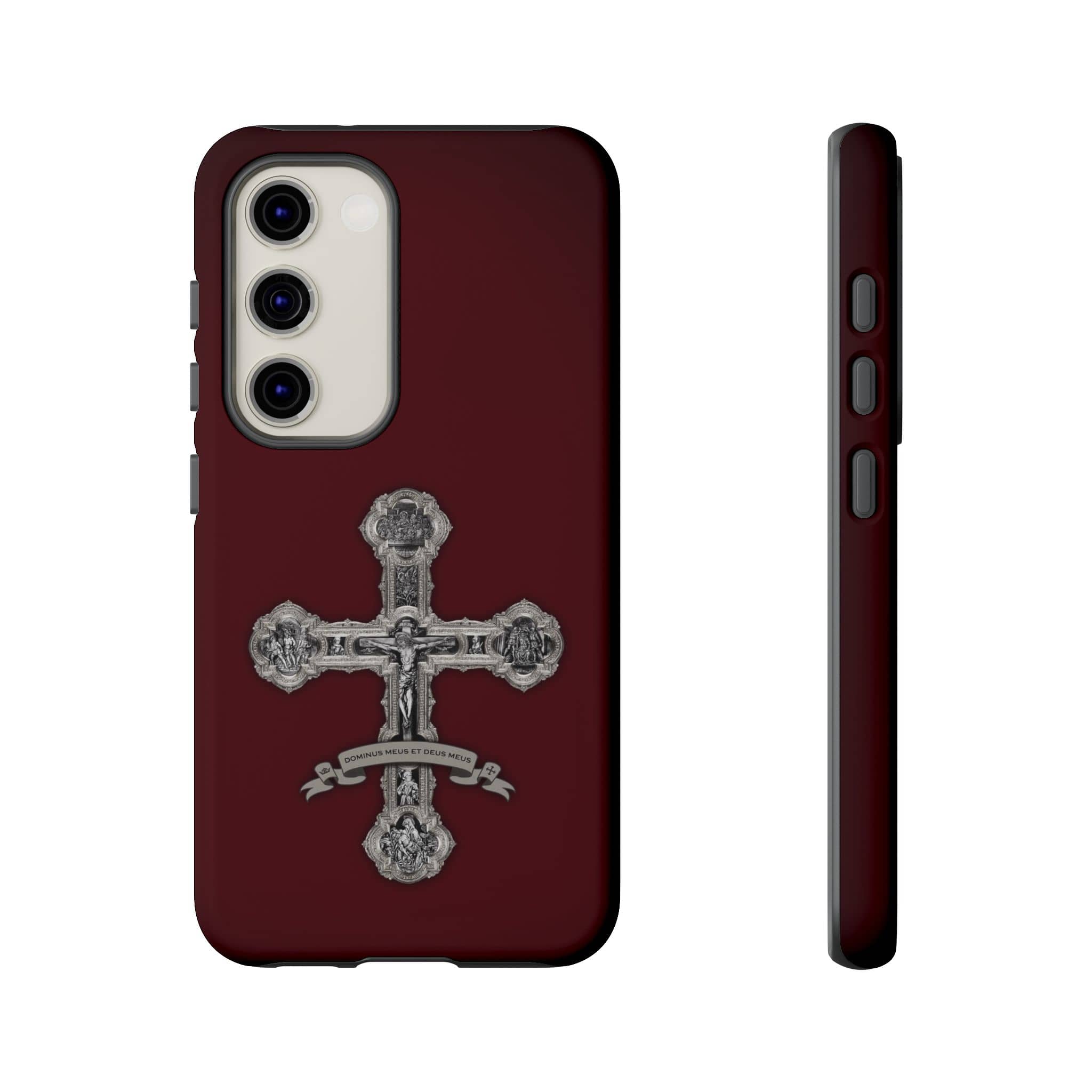 Divinity Hard Phone Case (Cardinal Red) Copyright VENXARA
