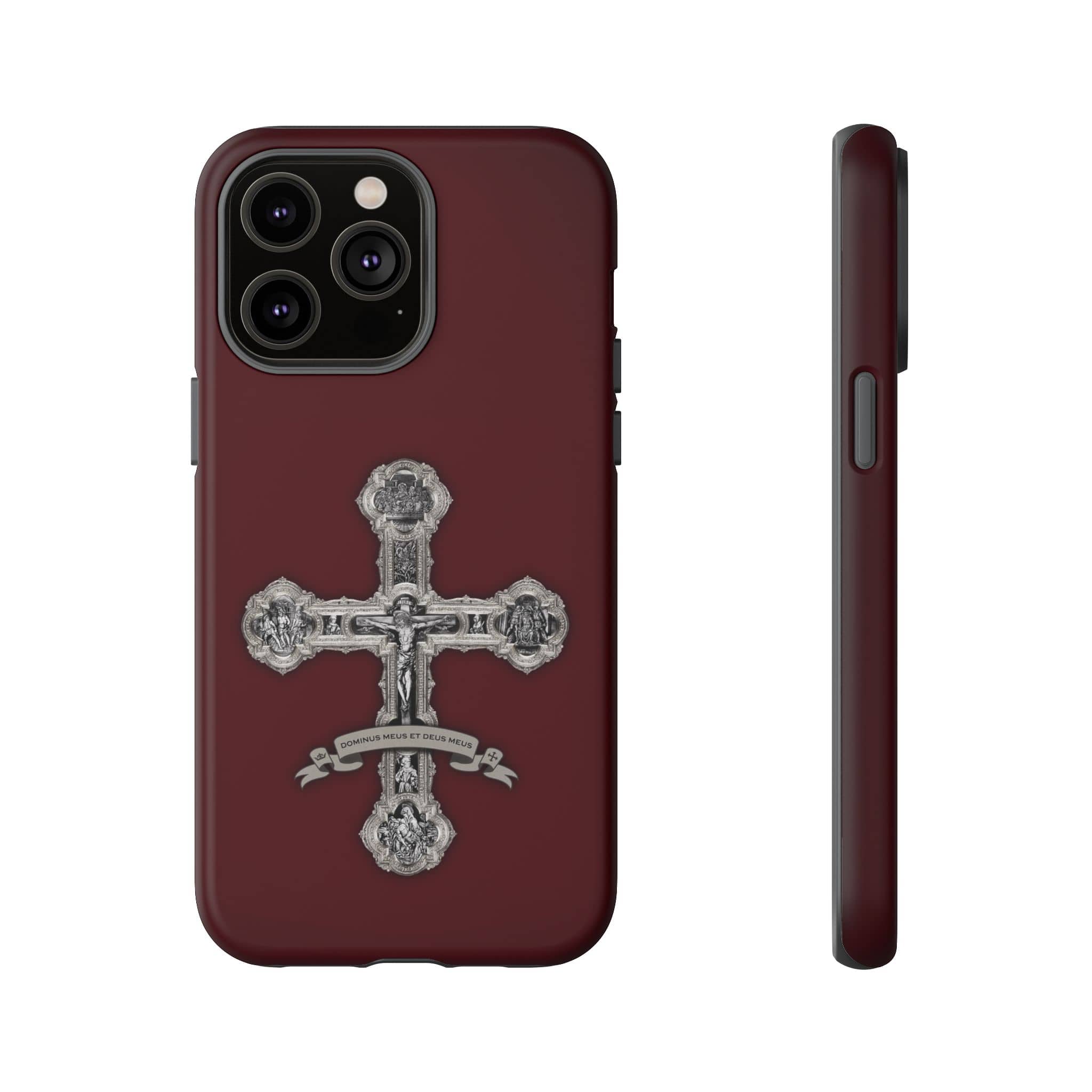 Divinity Hard Phone Case (Cardinal Red) Copyright VENXARA