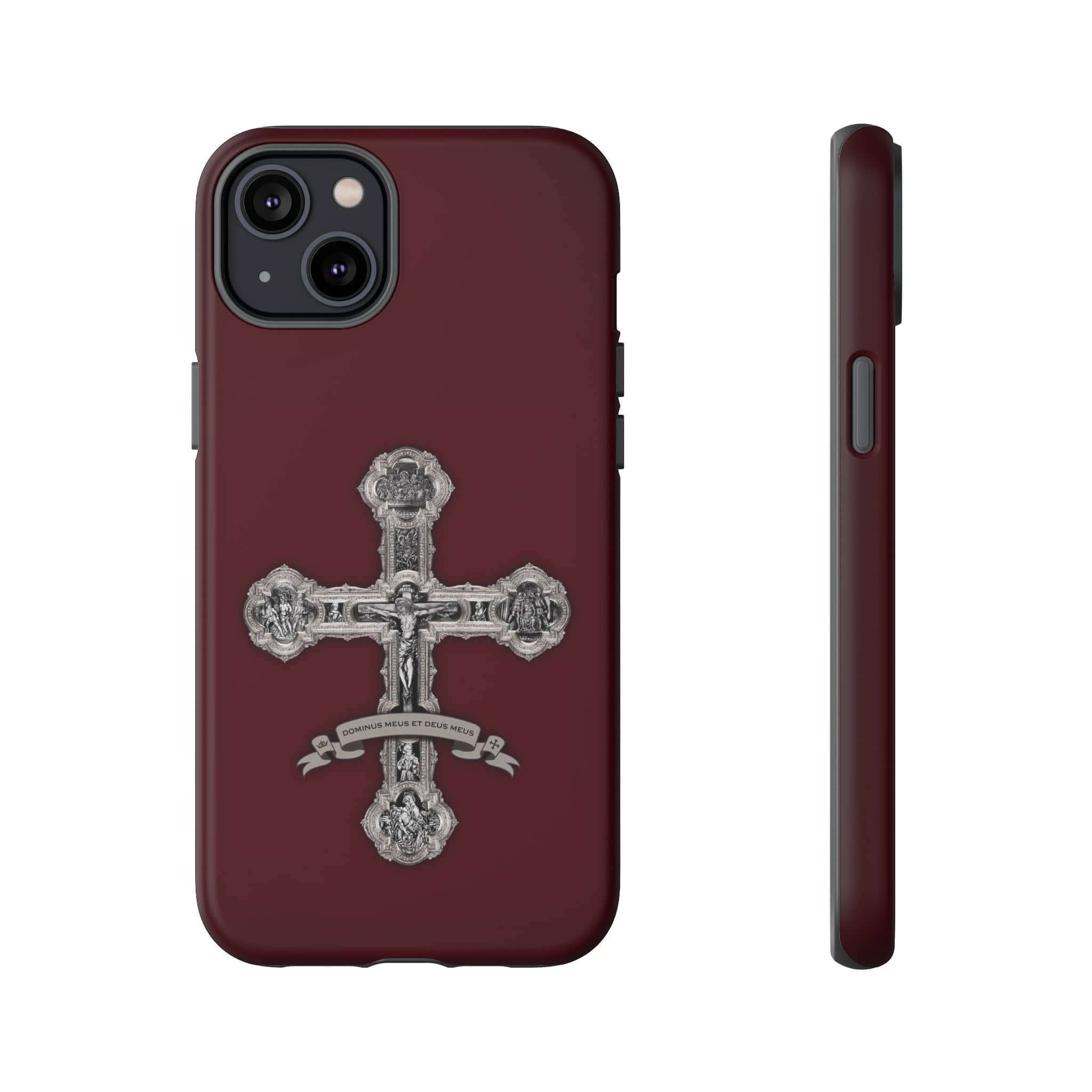 Divinity Hard Phone Case (Cardinal Red) Copyright VENXARA