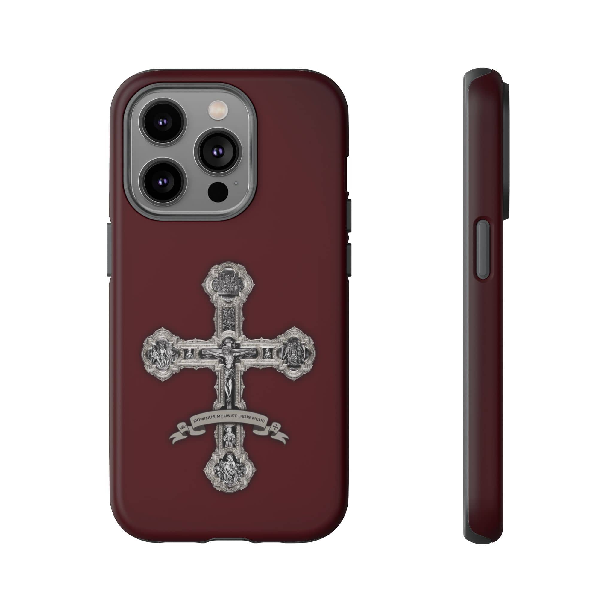 Divinity Hard Phone Case (Cardinal Red) Copyright VENXARA