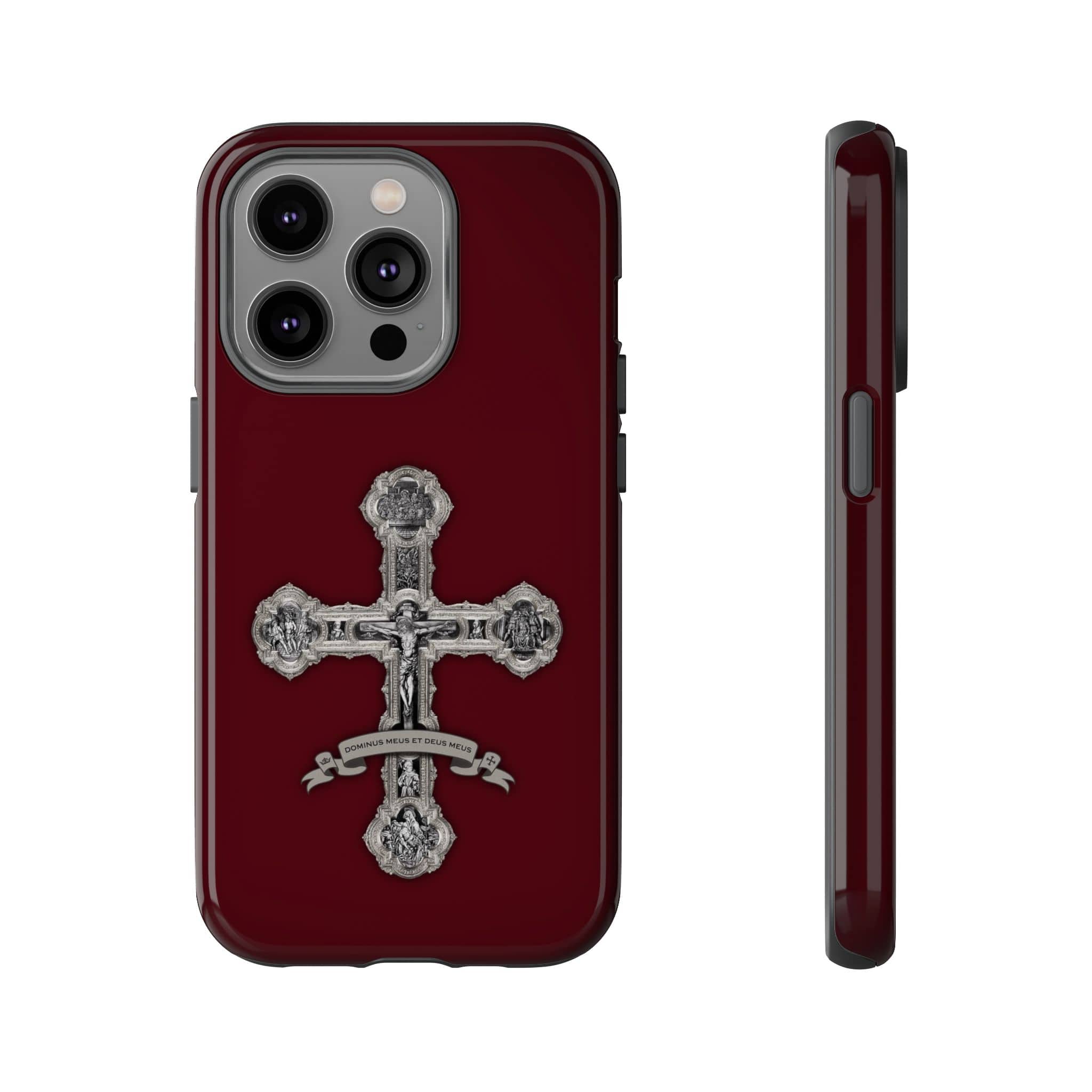 Divinity Hard Phone Case (Cardinal Red) Copyright VENXARA