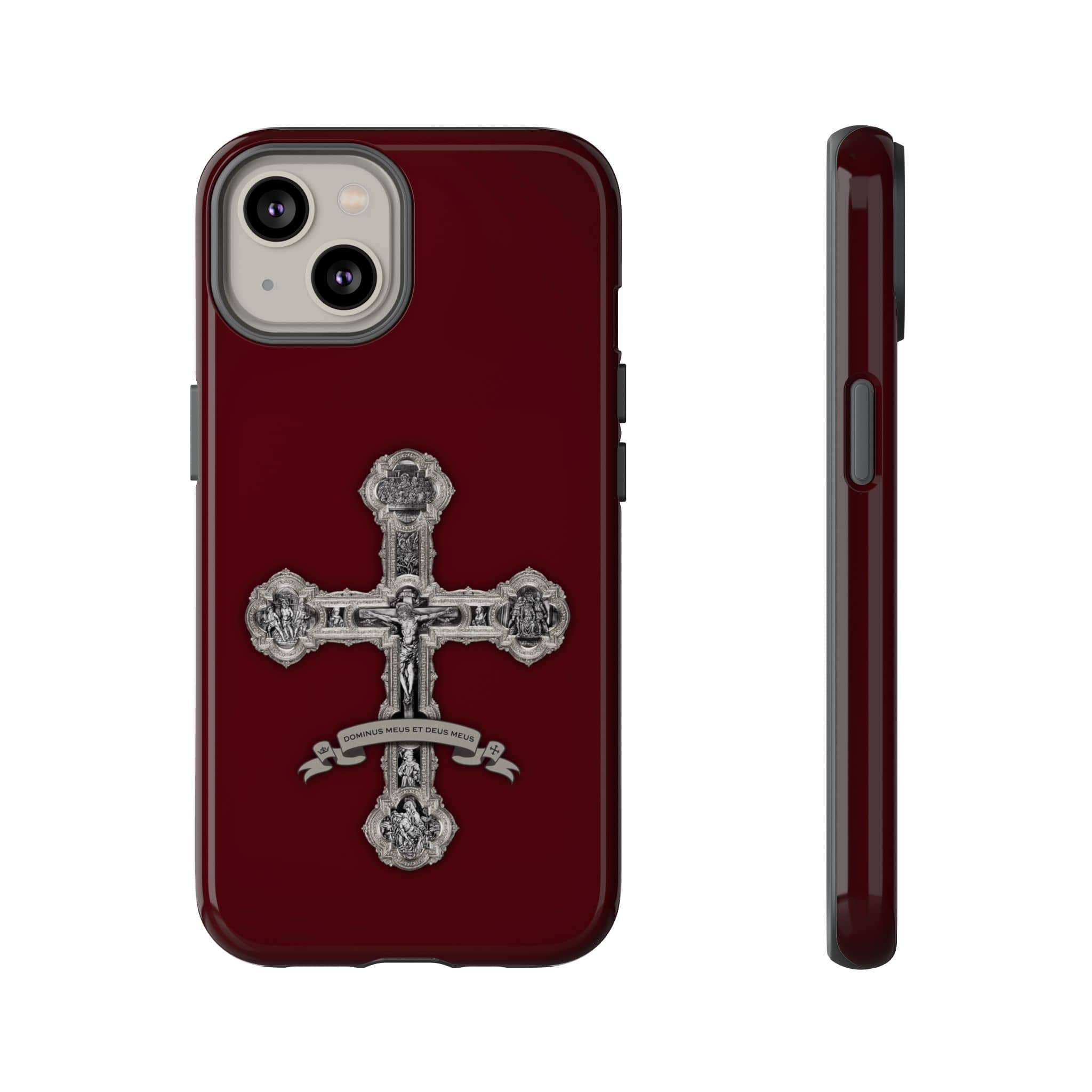 Divinity Hard Phone Case (Cardinal Red) Copyright VENXARA