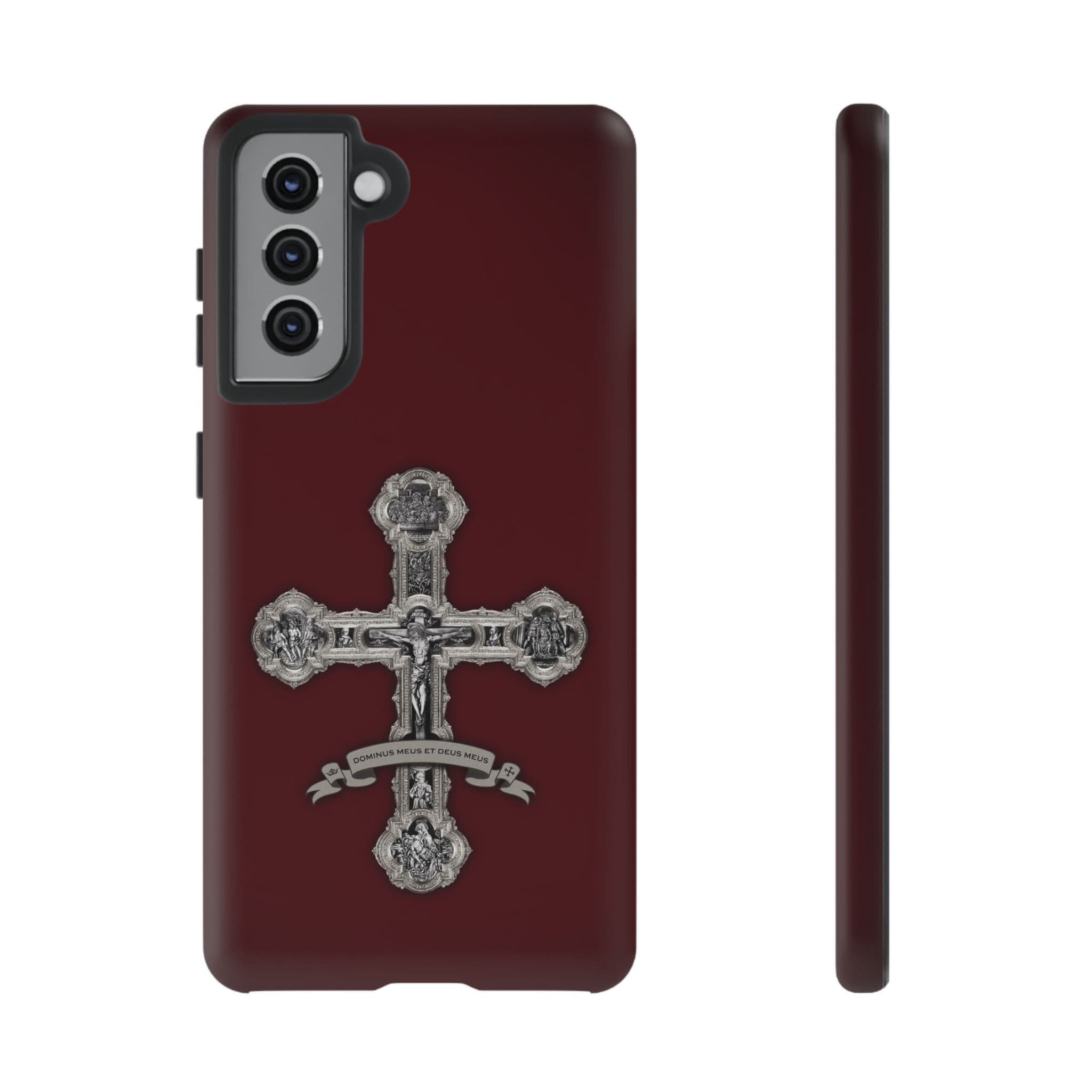 Divinity Hard Phone Case (Cardinal Red) Copyright VENXARA