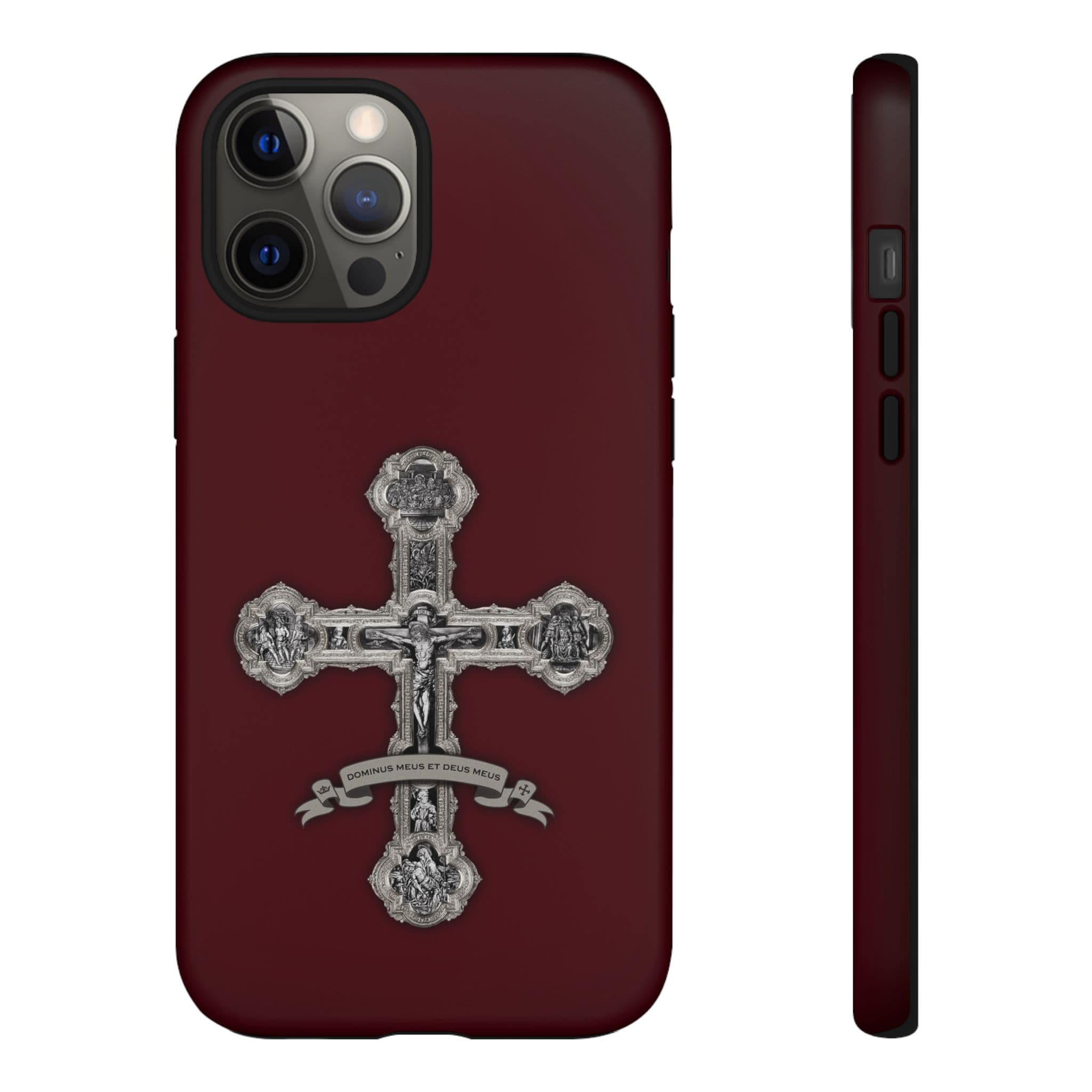 Divinity Hard Phone Case (Cardinal Red) Copyright VENXARA