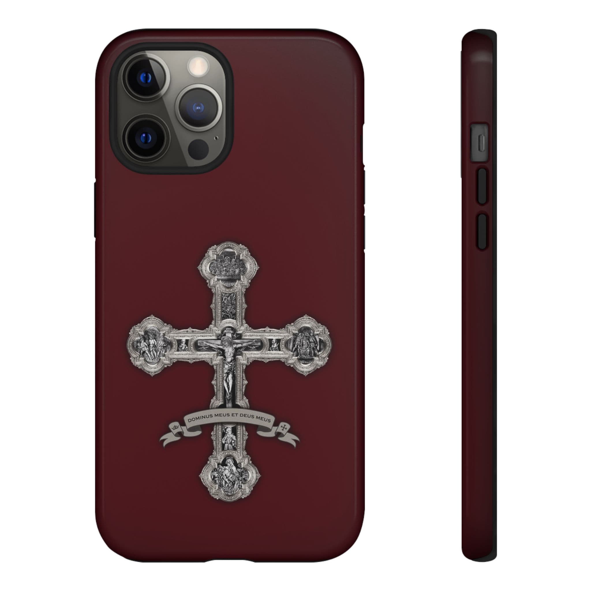 Divinity Hard Phone Case (Cardinal Red) Copyright VENXARA