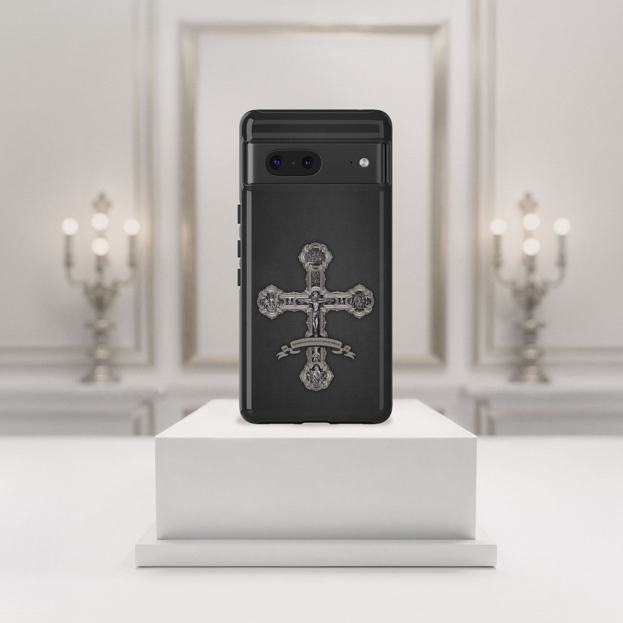 Divinity Hard Phone Case (Charcoal) Copyright VENXARA