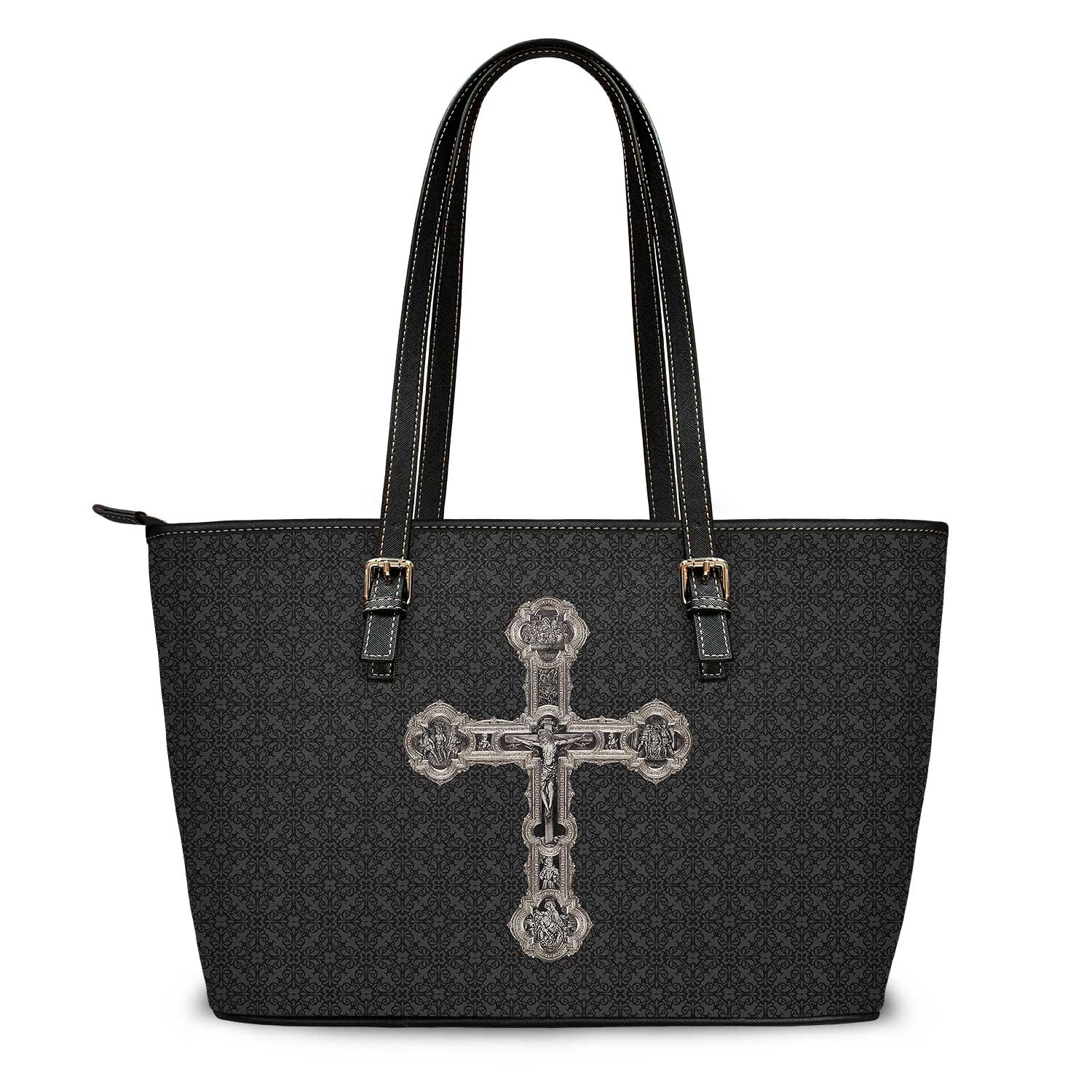 Divinity Tote Bag (Black) - VENXARA®