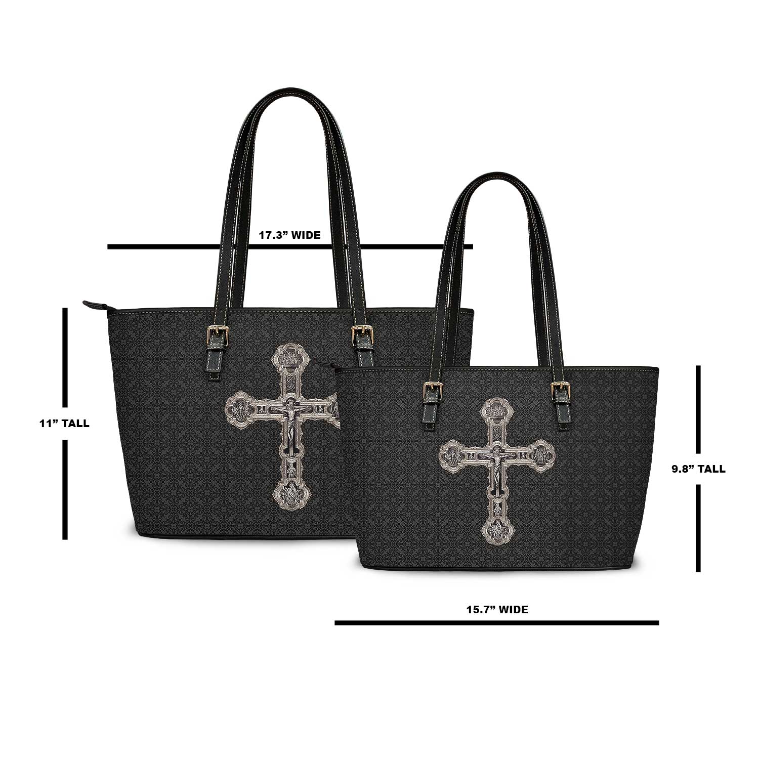 Divinity Tote Bag (Black) - VENXARA®