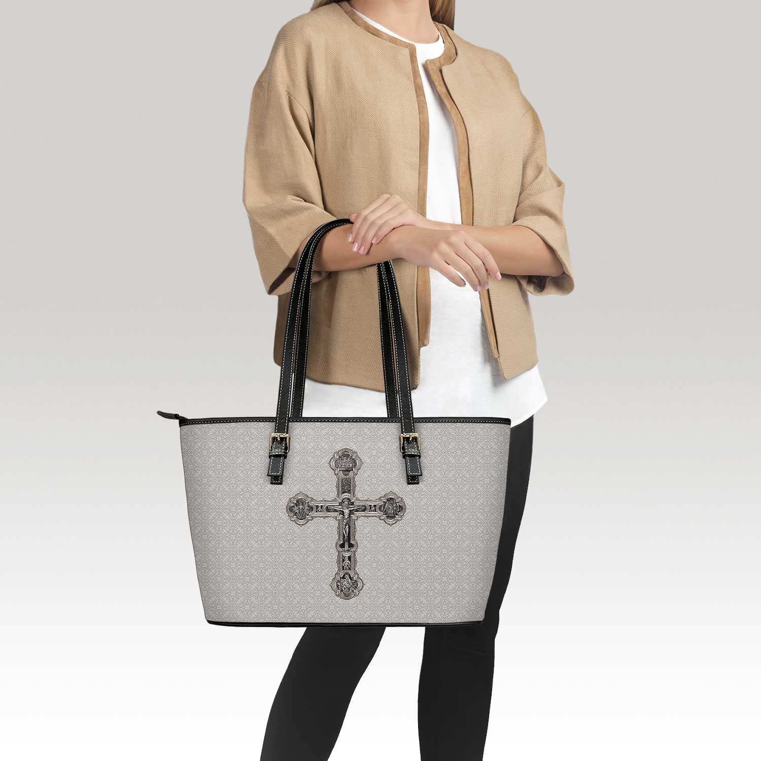 Divinity Tote Bag (Sand) - VENXARA®