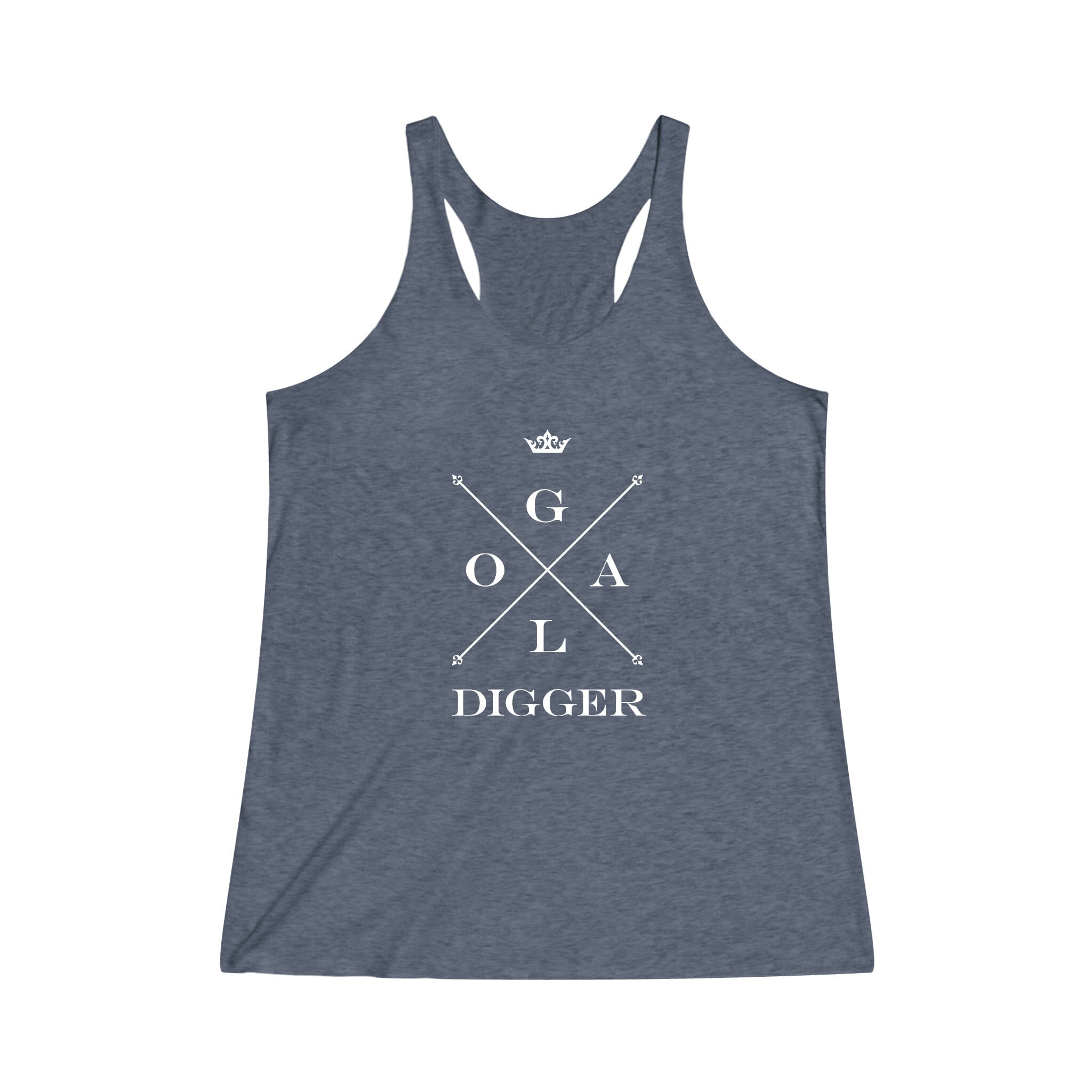Goal Digger Women's Tri-Blend Racerback Tank - VENXARA®