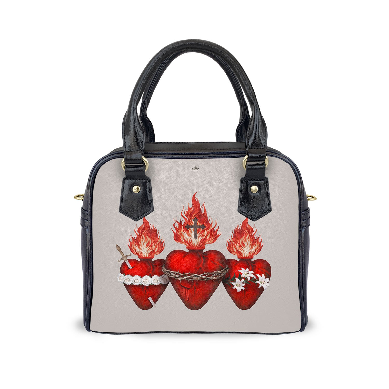 Holy Family Hearts Handbag
