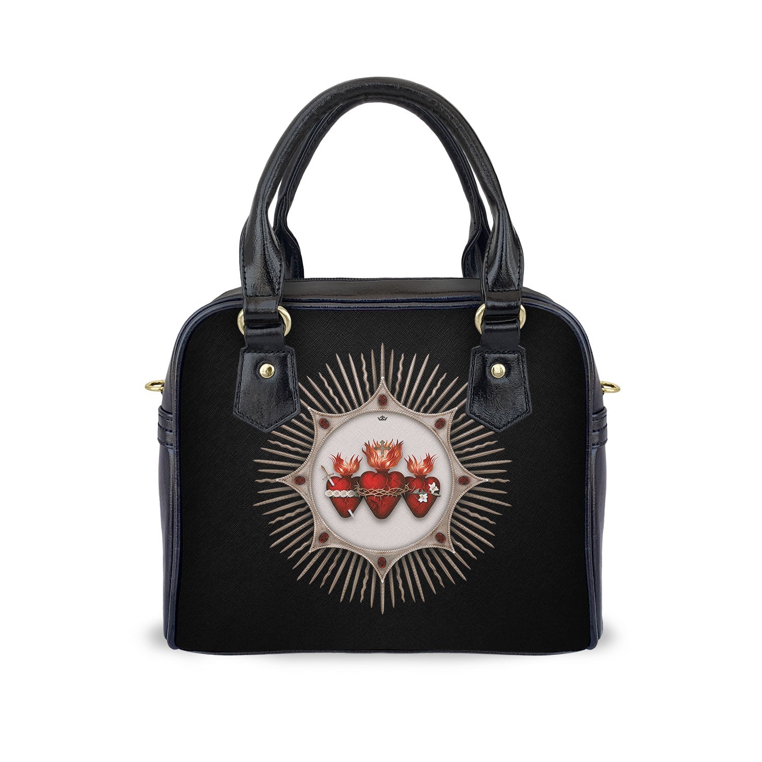 Holy Family Hearts Handbag (Radiant Diadem) - Venxara