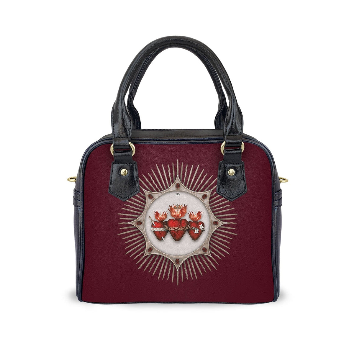 Holy Family Hearts Handbag (Radiant Diadem) Copyright VENXARA