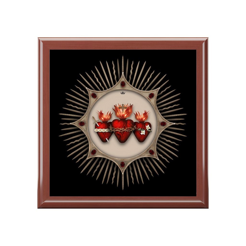 Holy Family Hearts Keepsake Box - VENXARA®