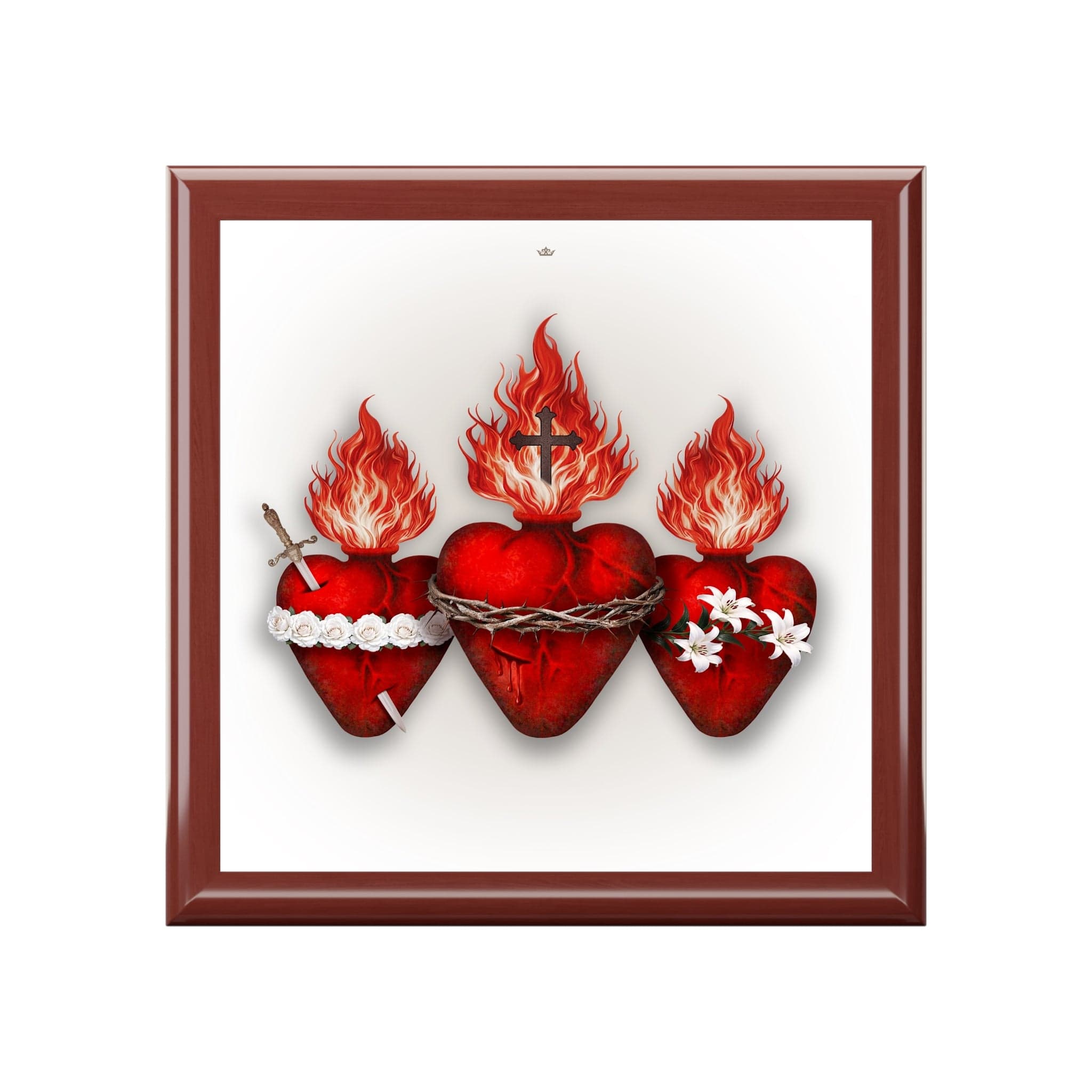 Holy Family Hearts Keepsake Box Copyright VENXARA