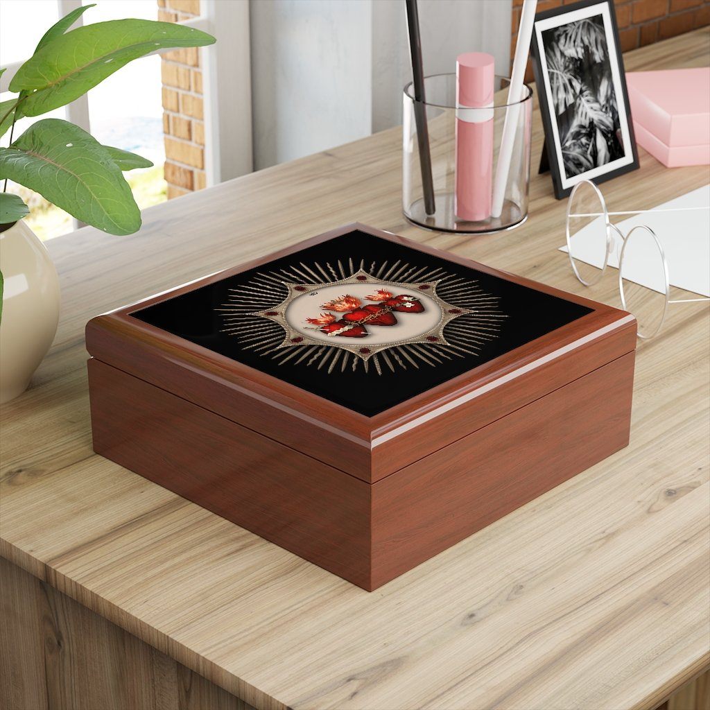 Holy Family Hearts Keepsake Box - VENXARA®