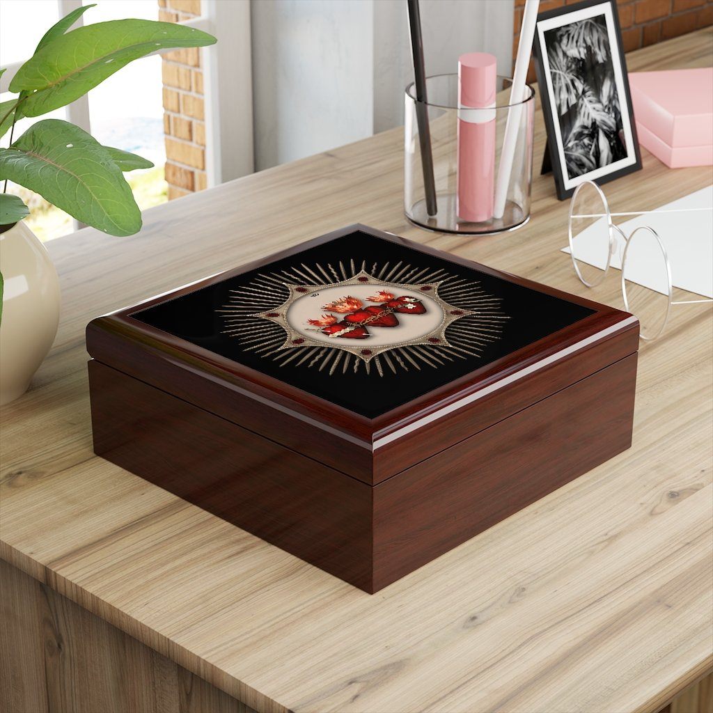 Holy Family Hearts Keepsake Box - VENXARA®