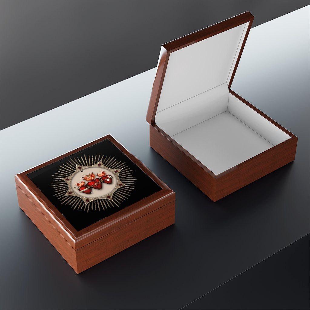 Holy Family Hearts Keepsake Box - VENXARA®