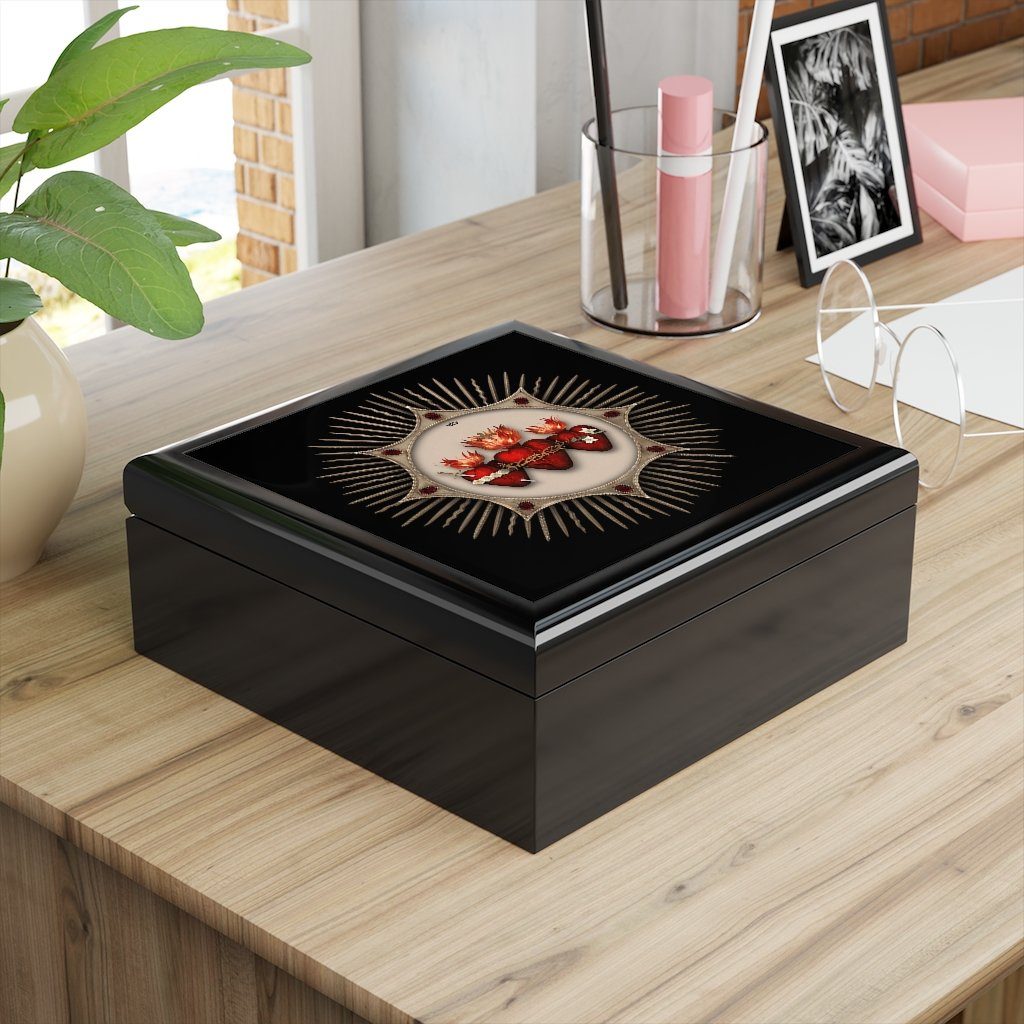 Holy Family Hearts Keepsake Box - VENXARA®