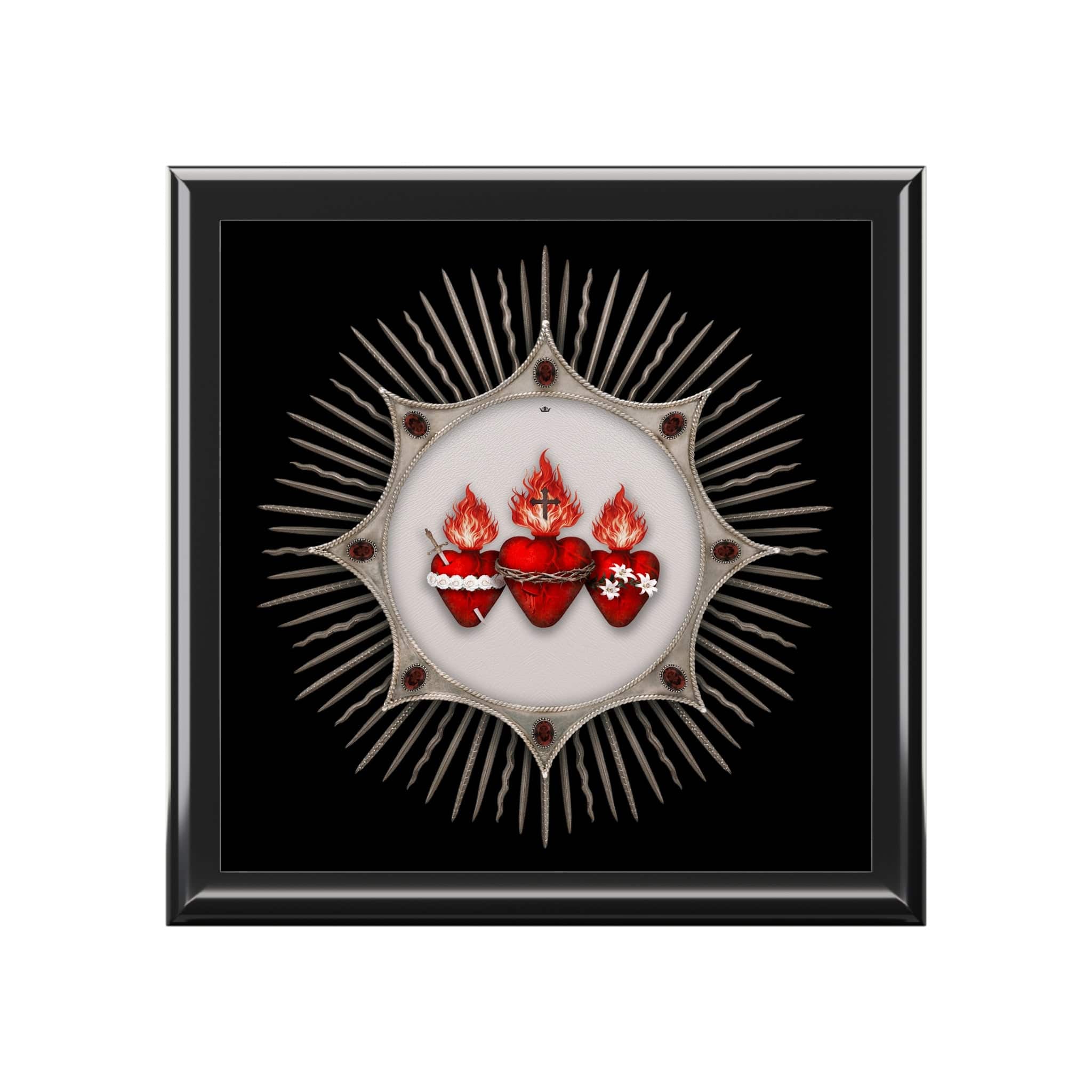 Holy Family Hearts Keepsake Box (Radiant Diadem) Copyright VENXARA