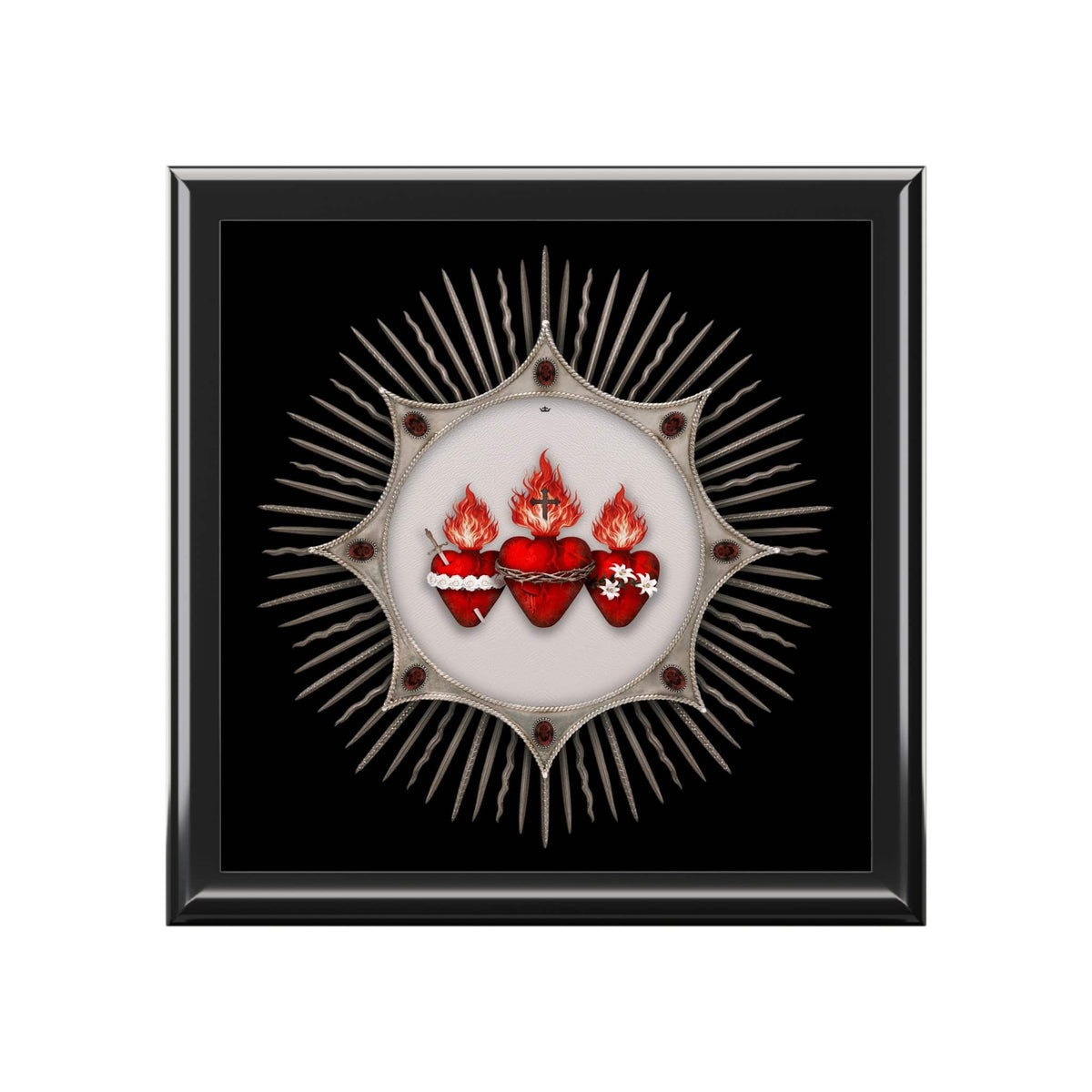 Holy Family Hearts Keepsake Box (Radiant Diadem) Copyright VENXARA