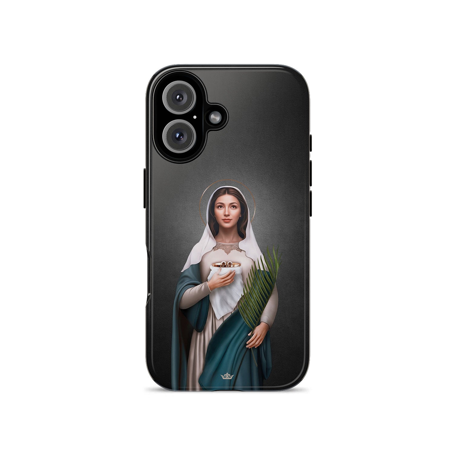 St. Lucy Hard Phone Case (Dark)