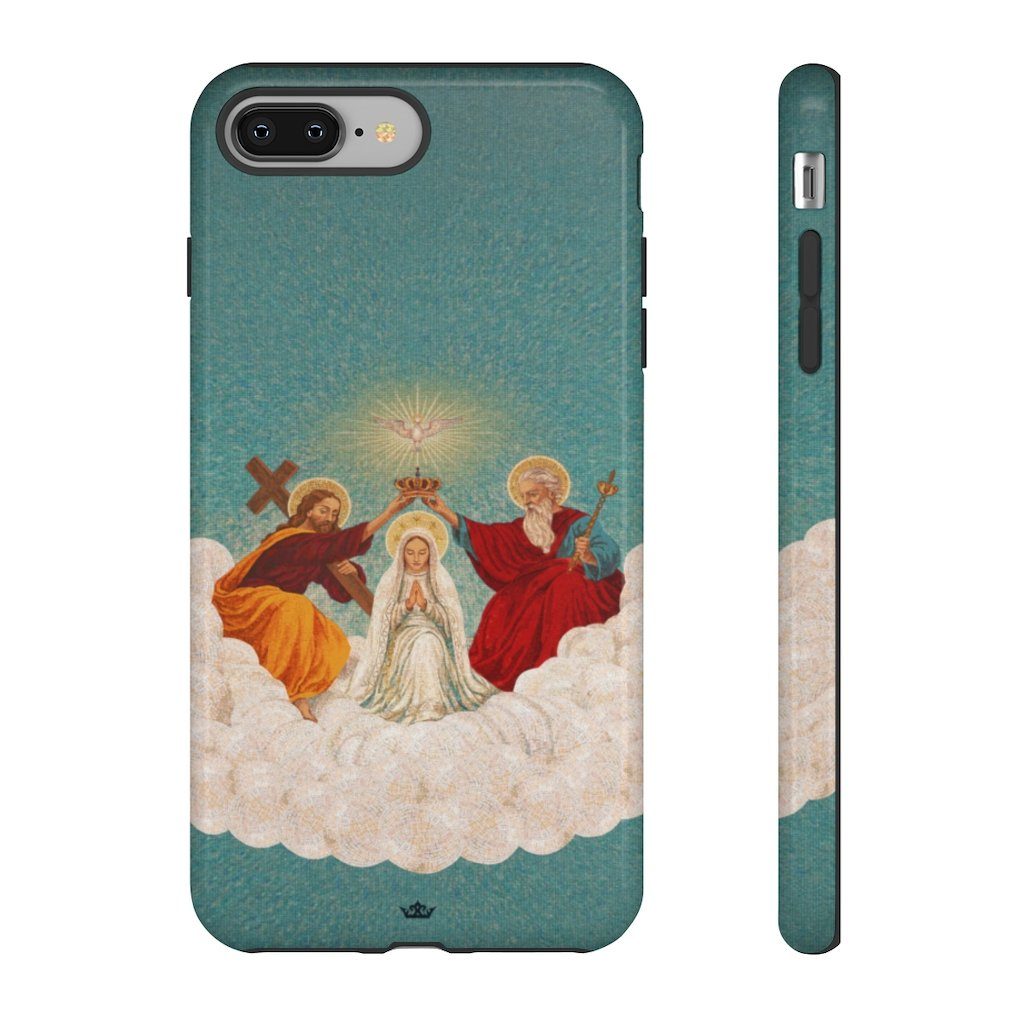 Mosaic Coronation of Mary Hard Phone Case - VENXARA®