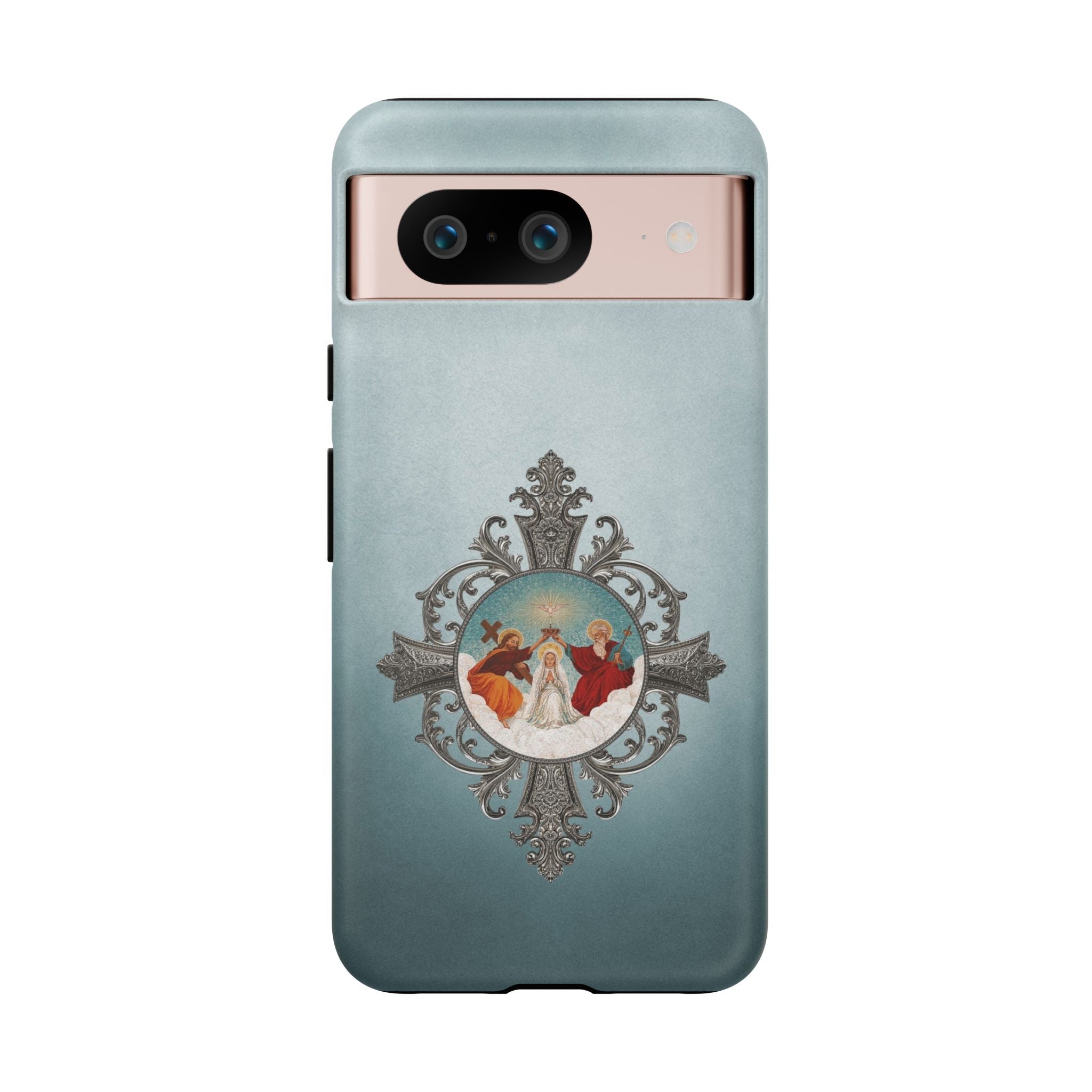 Mosaic Coronation of Mary Hard Phone Case - VENXARA®
