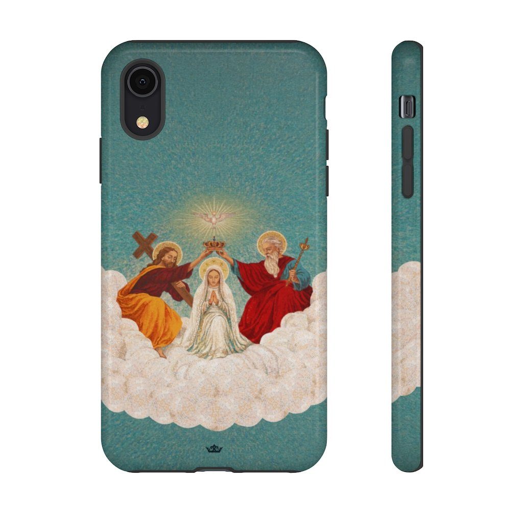 Mosaic Coronation of Mary Hard Phone Case - VENXARA®