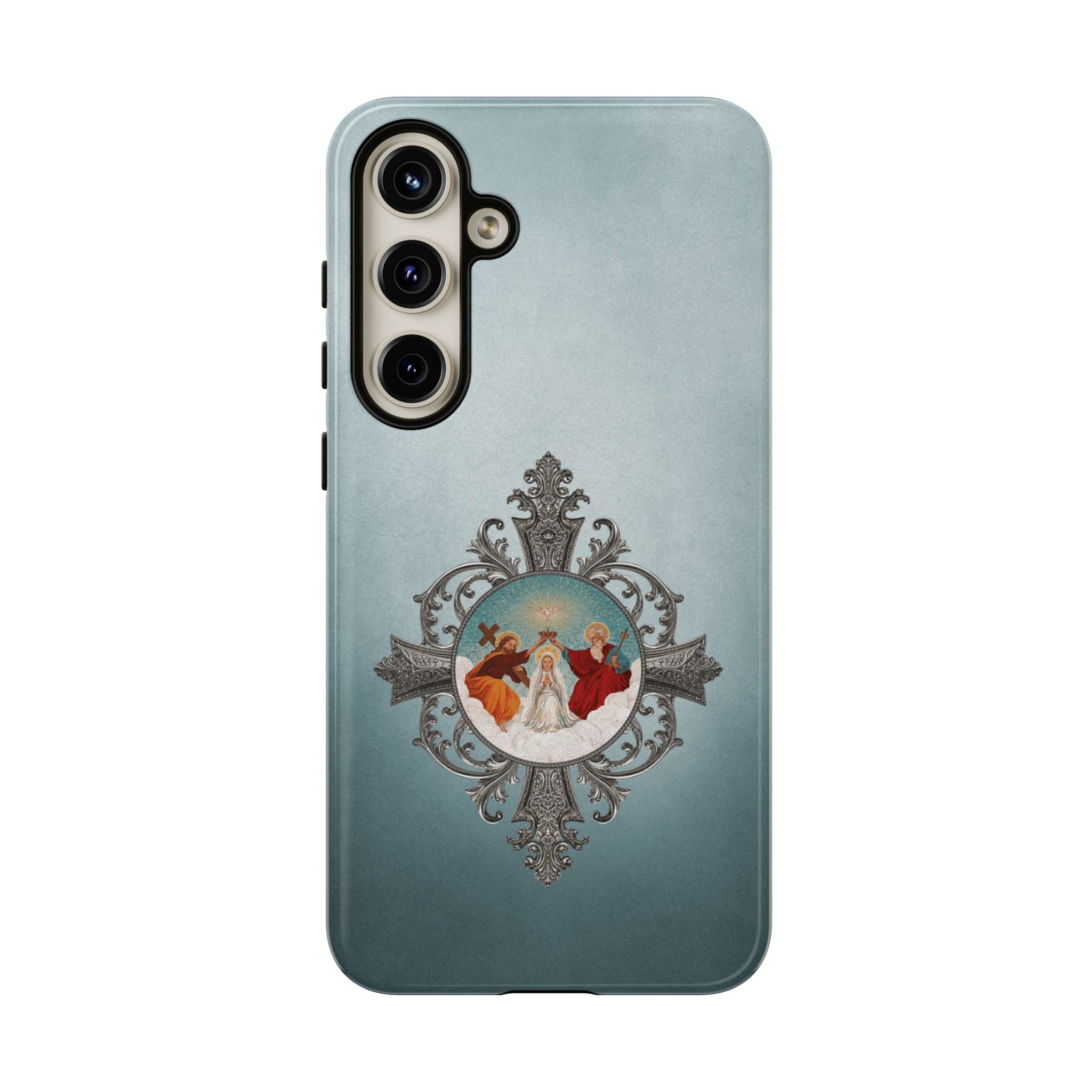Mosaic Coronation of Mary Hard Phone Case - VENXARA®