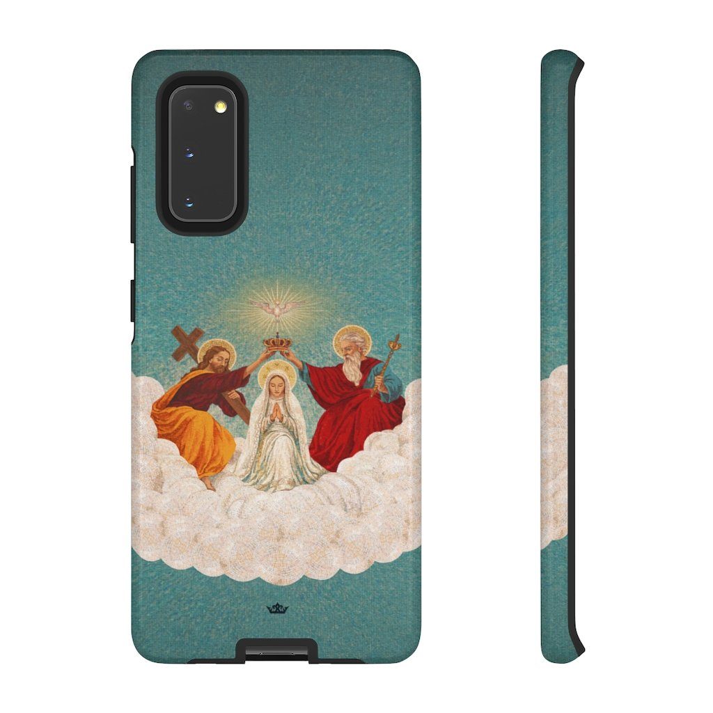 Mosaic Coronation of Mary Hard Phone Case - VENXARA®
