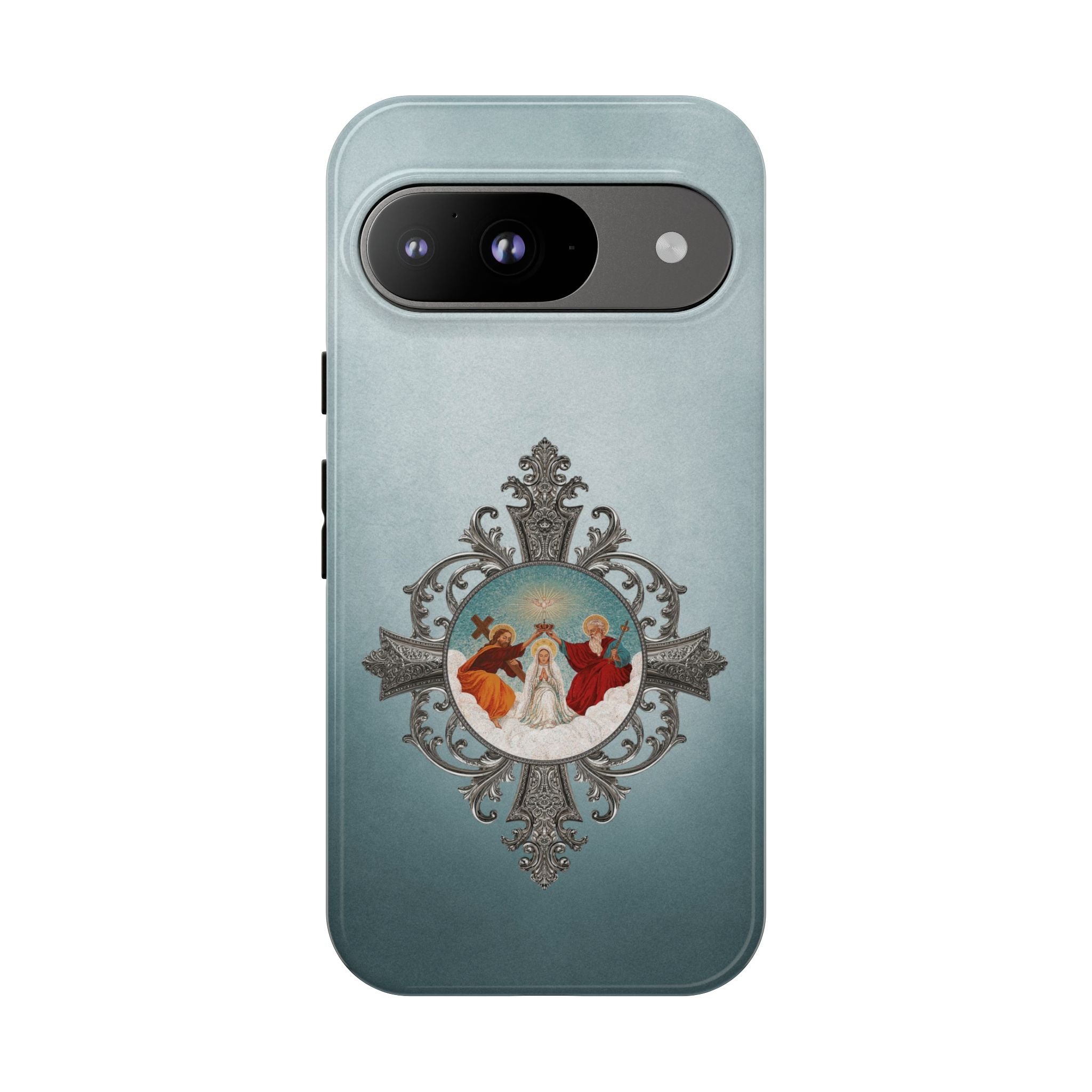Mosaic Coronation of Mary Hard Phone Case - VENXARA®