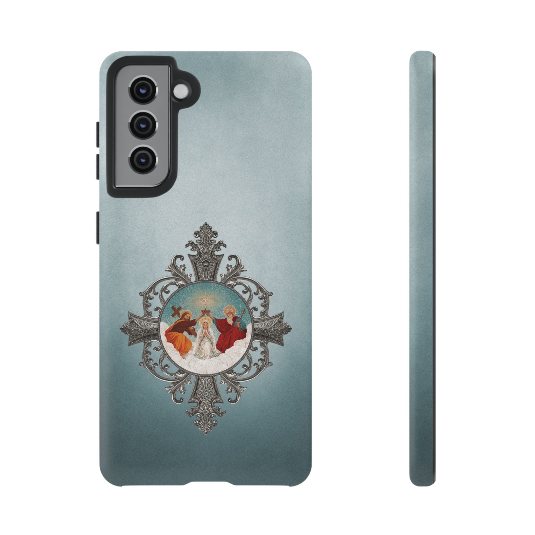 Mosaic Coronation of Mary Hard Phone Case - VENXARA®