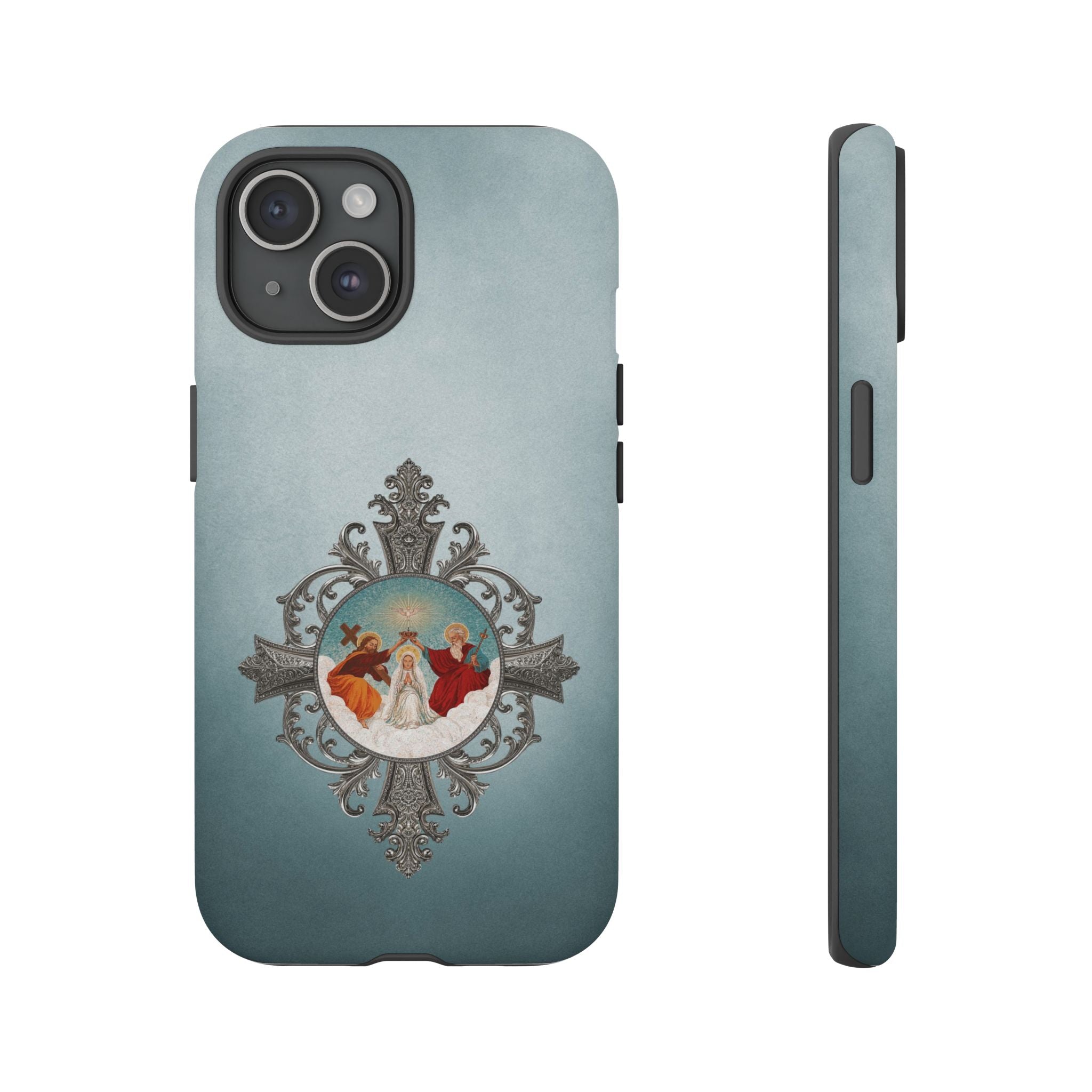 Mosaic Coronation of Mary Hard Phone Case - VENXARA®