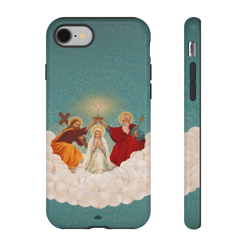 Mosaic Coronation of Mary Hard Phone Case - VENXARA®