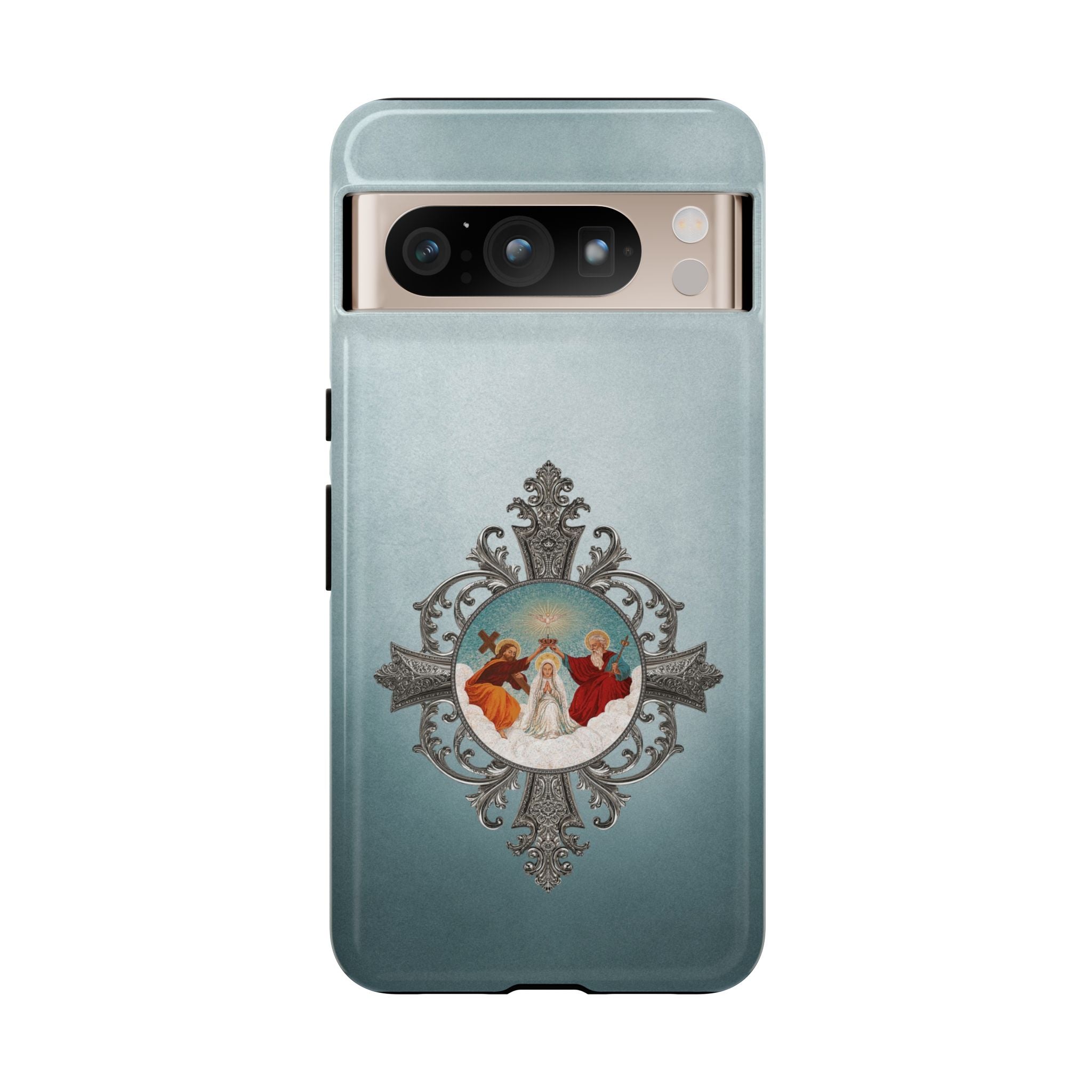 Mosaic Coronation of Mary Hard Phone Case - VENXARA®