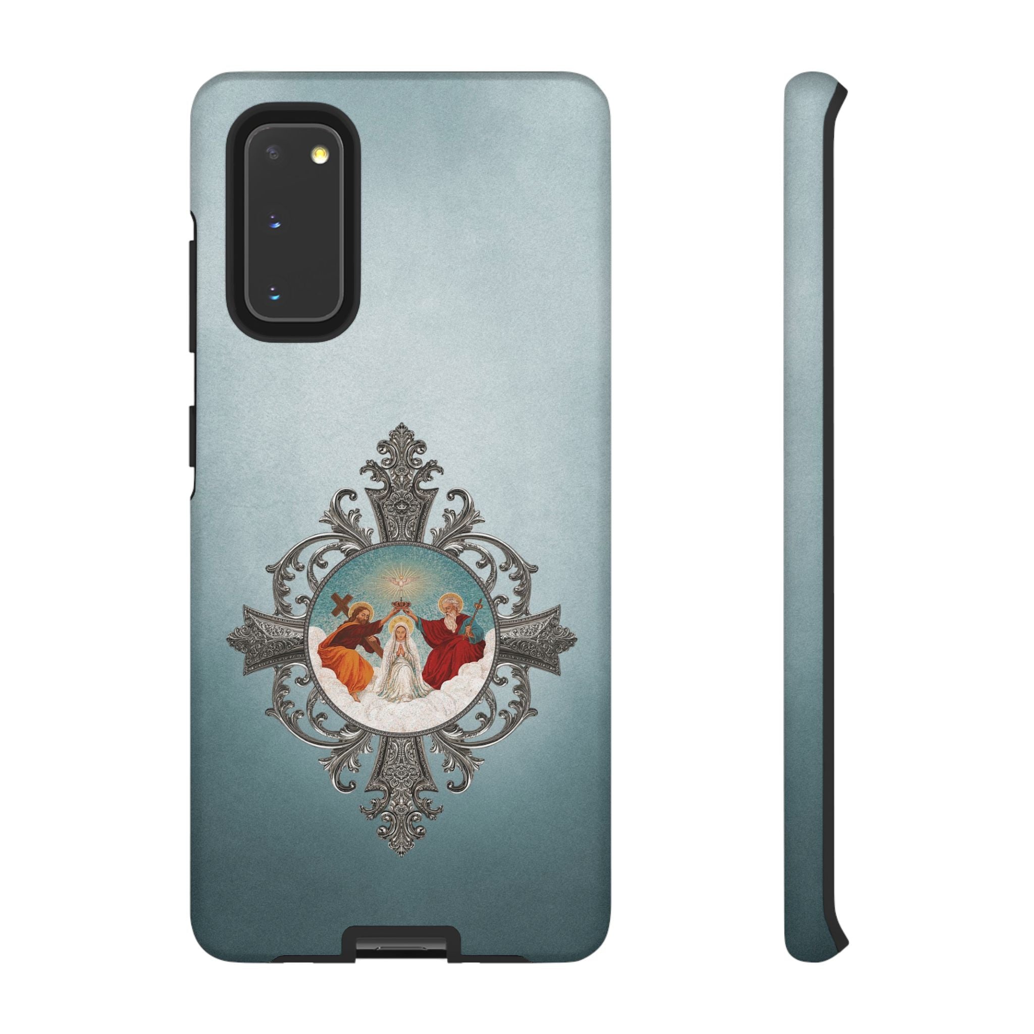 Mosaic Coronation of Mary Hard Phone Case - VENXARA®