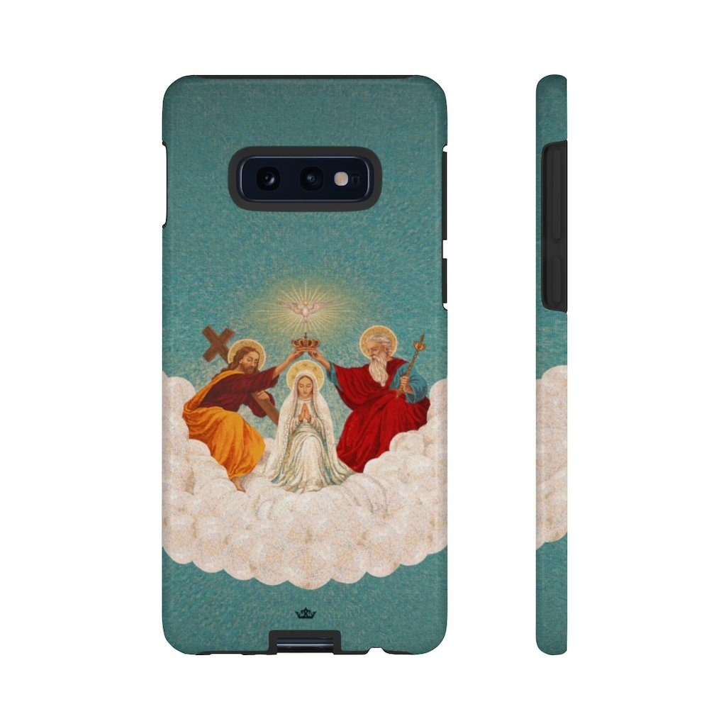 Mosaic Coronation of Mary Hard Phone Case - VENXARA®