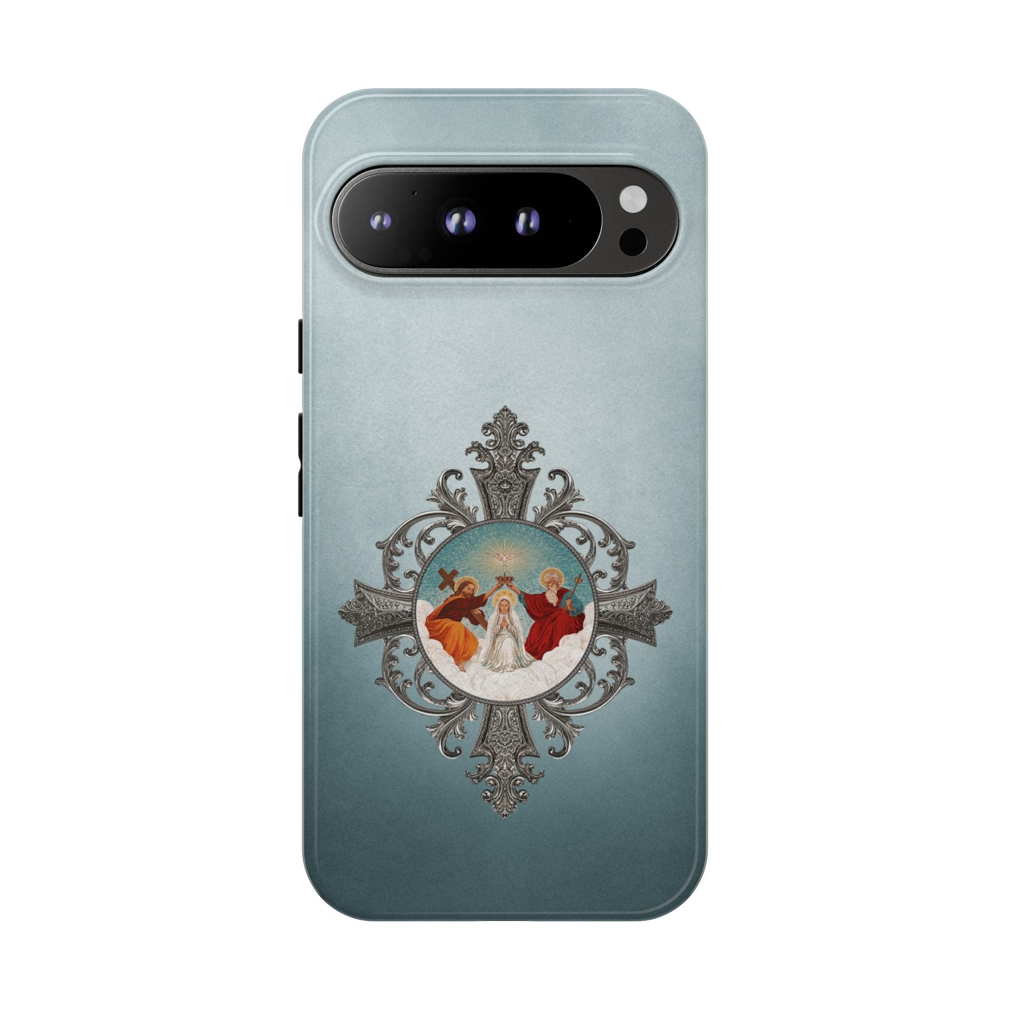 Mosaic Coronation of Mary Hard Phone Case - VENXARA®