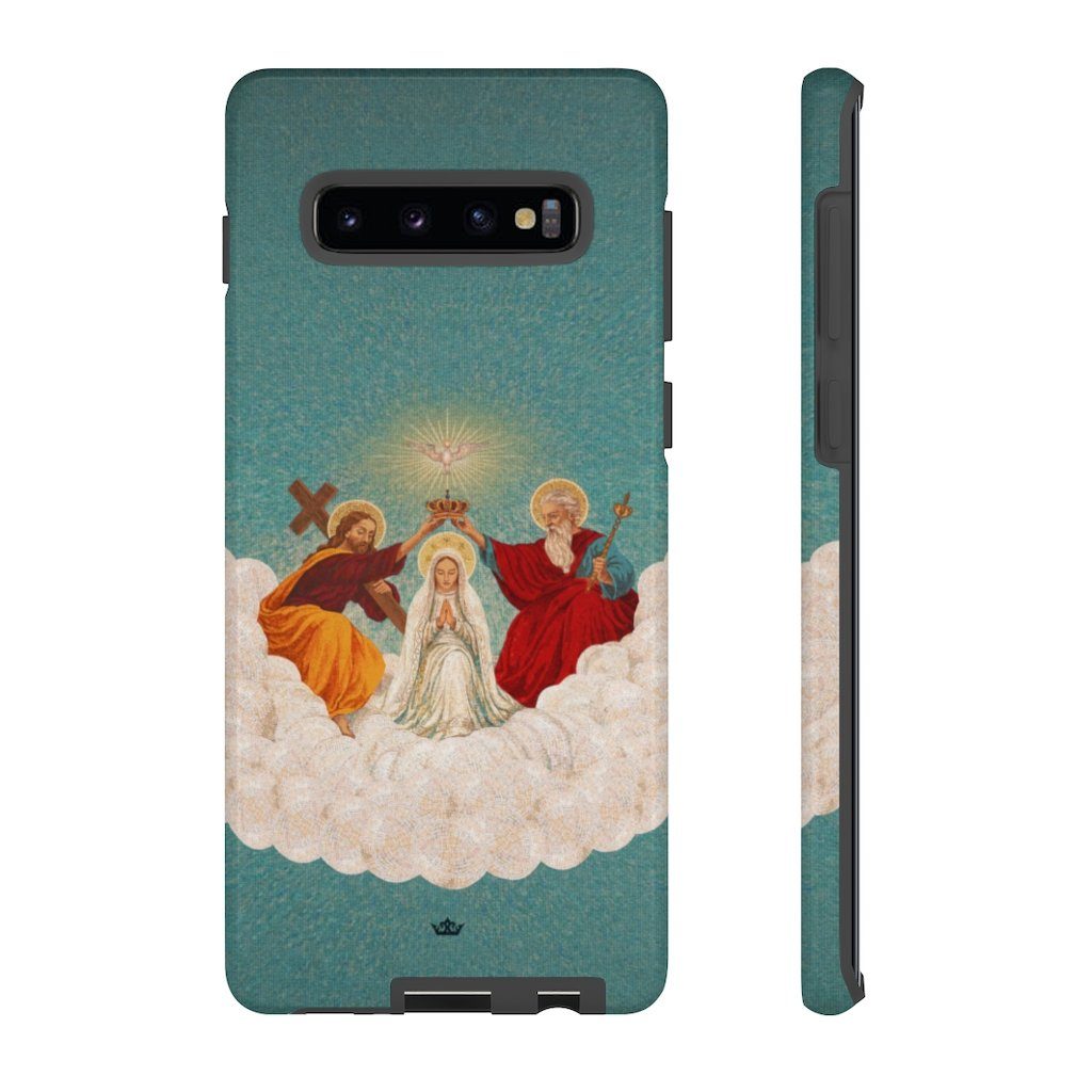 Mosaic Coronation of Mary Hard Phone Case - VENXARA®